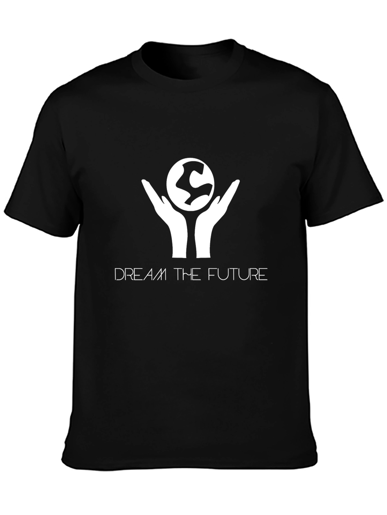 Dream the Future Graphic Tee - Black