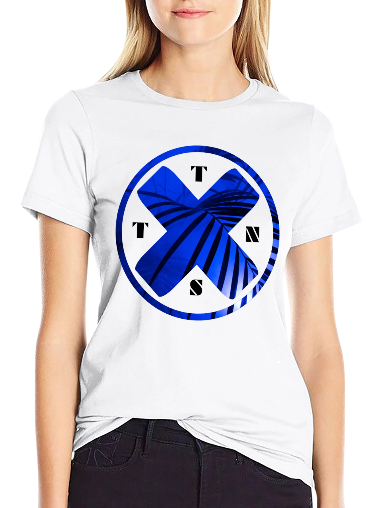 TTSNW Graphic Tee - Blue Palms X Design