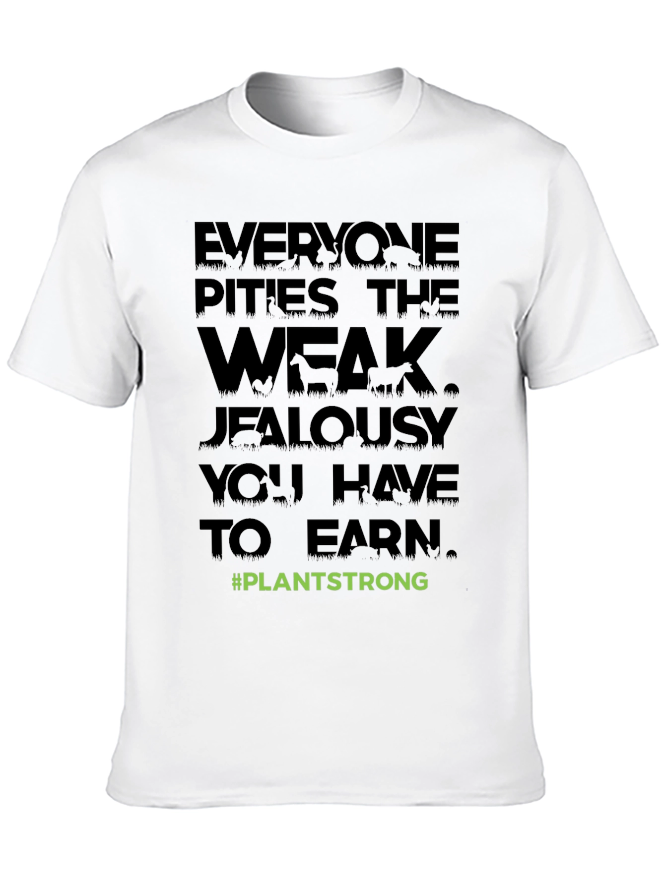 Plant Strong Vegan Graphic Tee