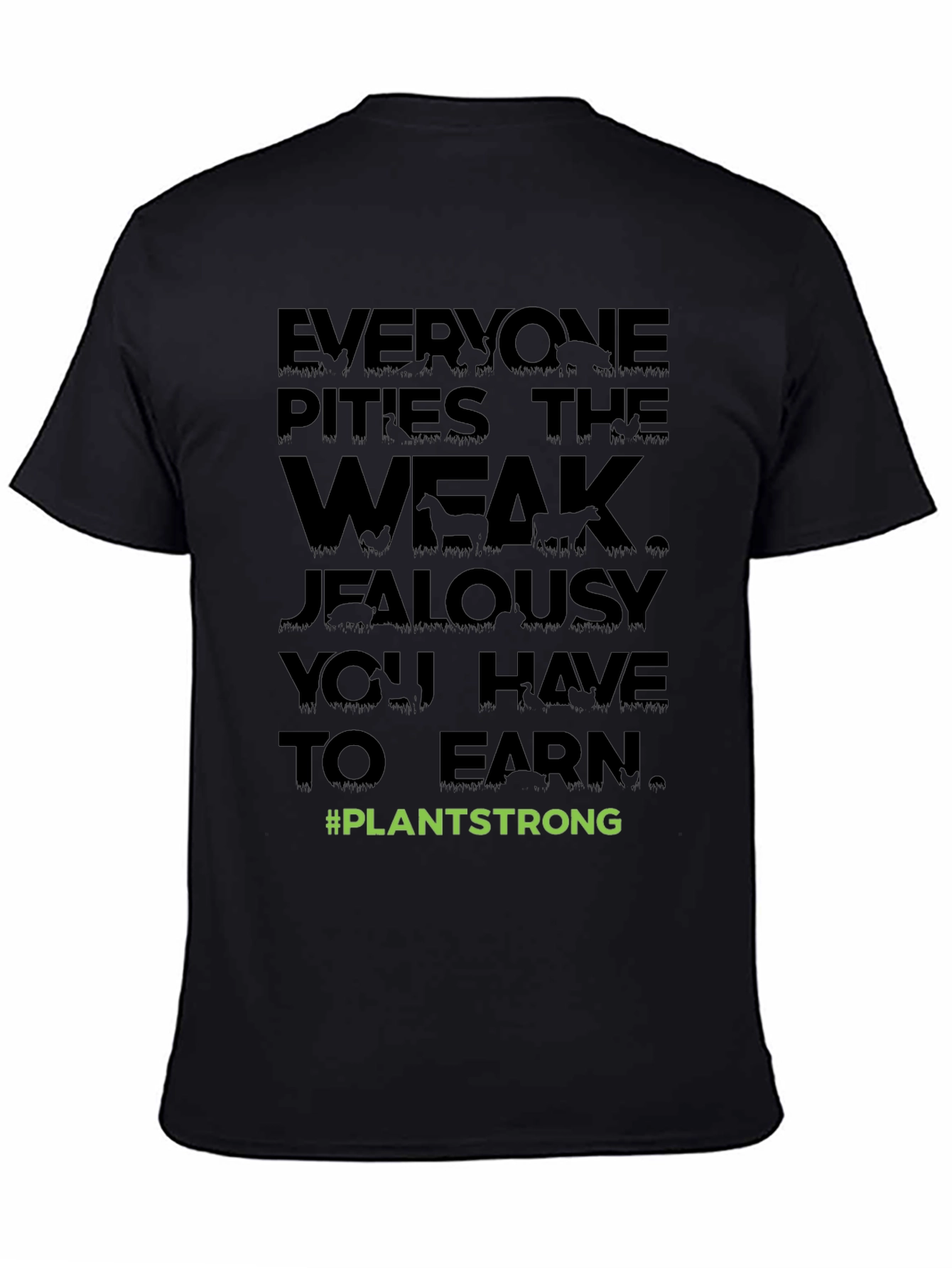 Plant Strong Vegan Graphic Tee