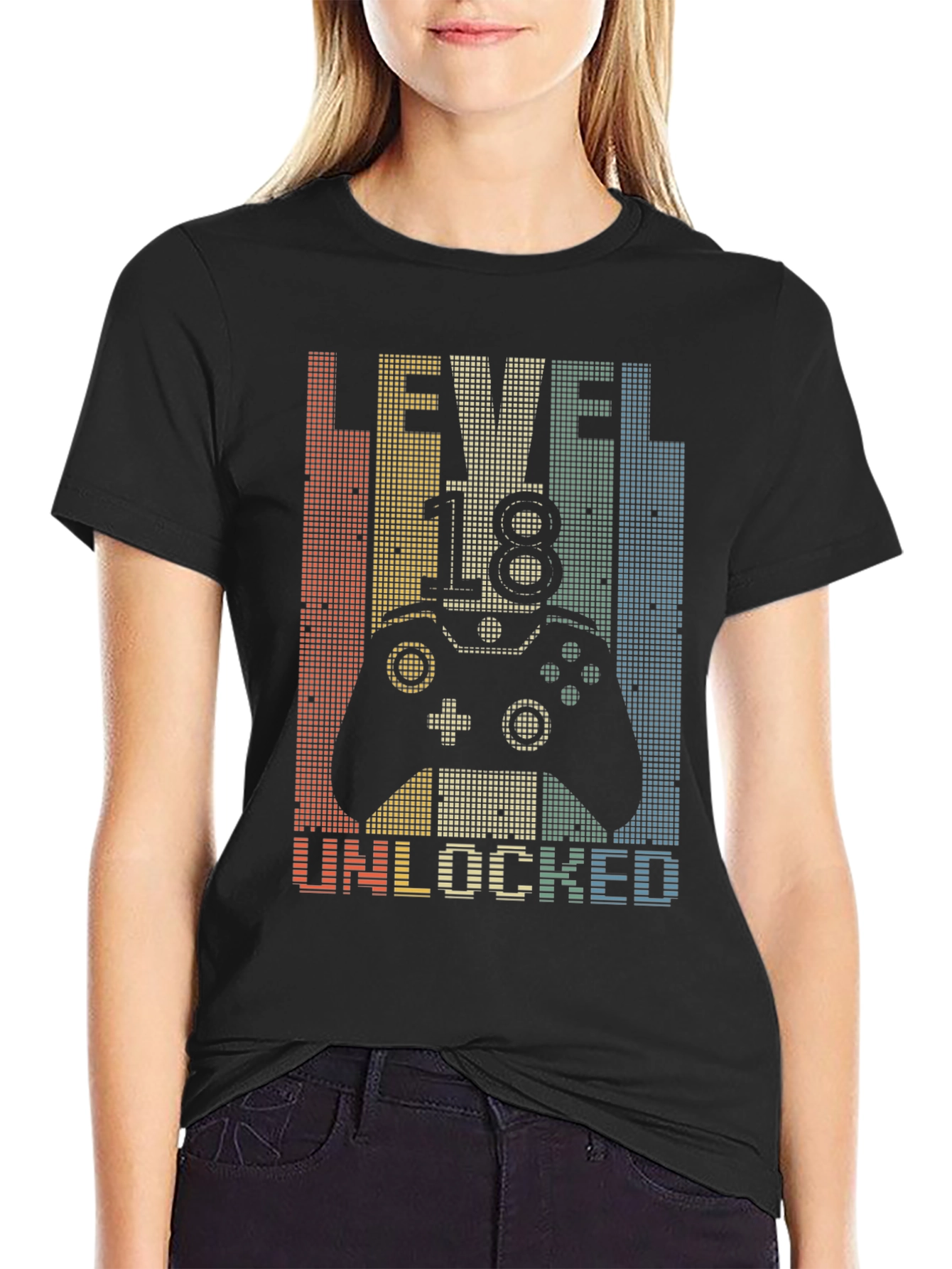Level 18 Unlocked Gamer T-Shirt