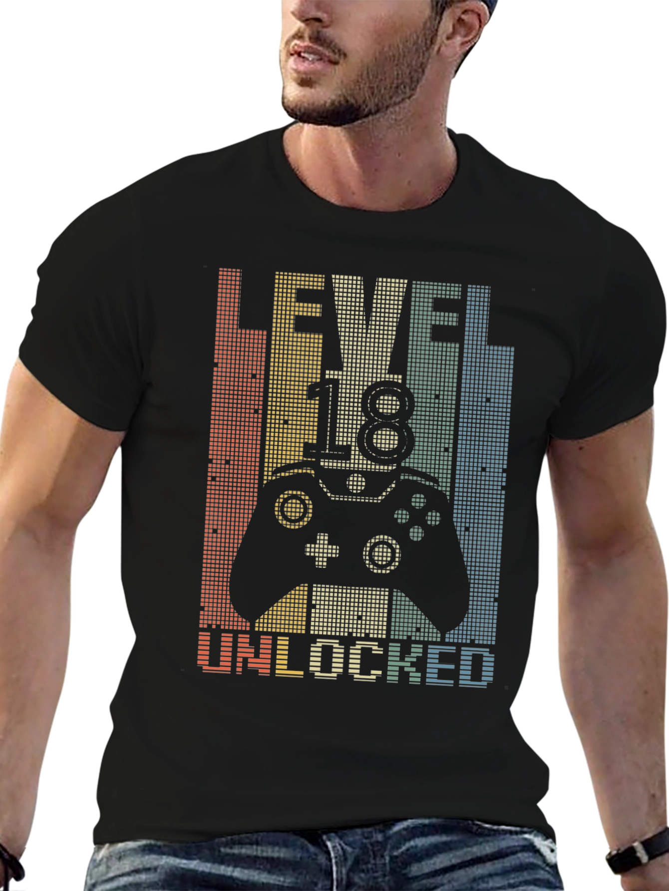 Level 18 Unlocked Gamer T-Shirt