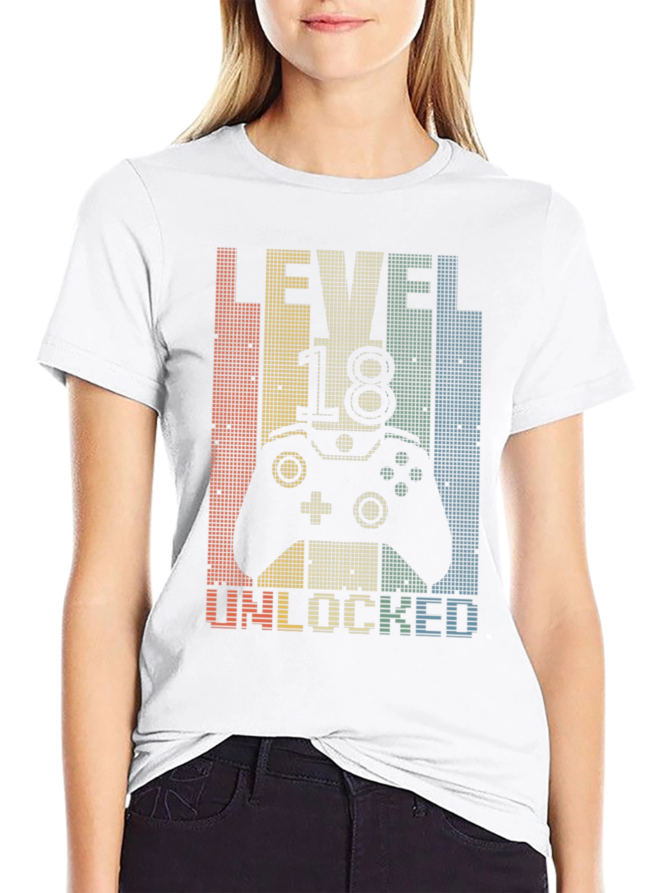 Level 18 Unlocked Gamer T-Shirt