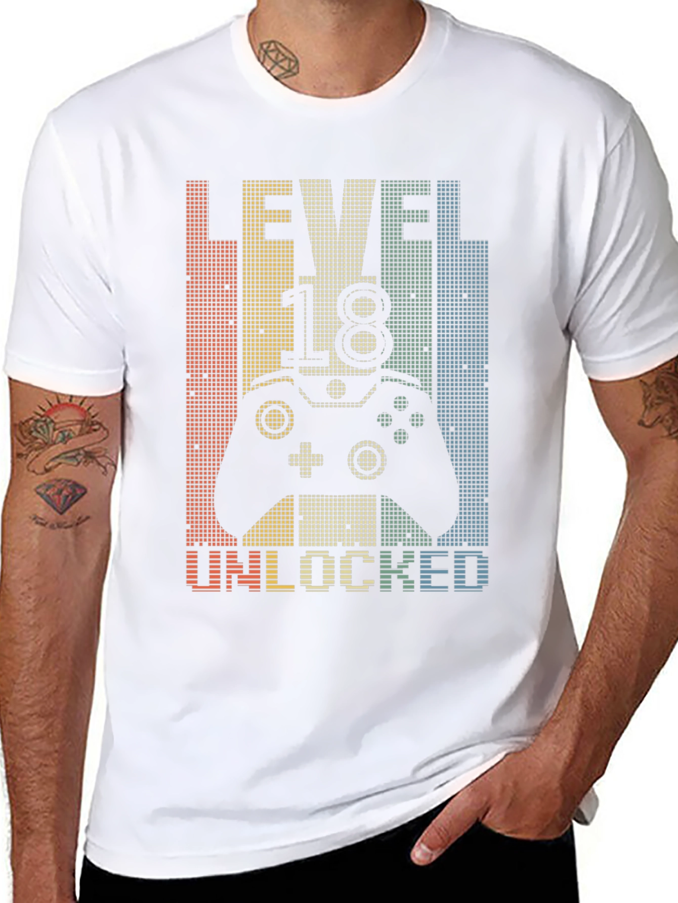 Level 18 Unlocked Gamer T-Shirt