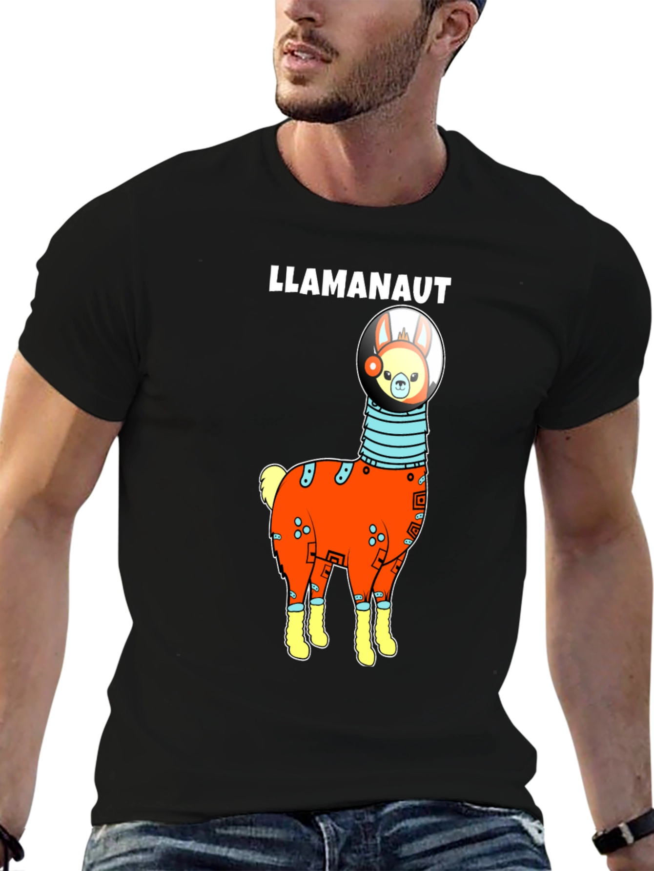 Llamanaut T-Shirt - Unique Space Llama Design