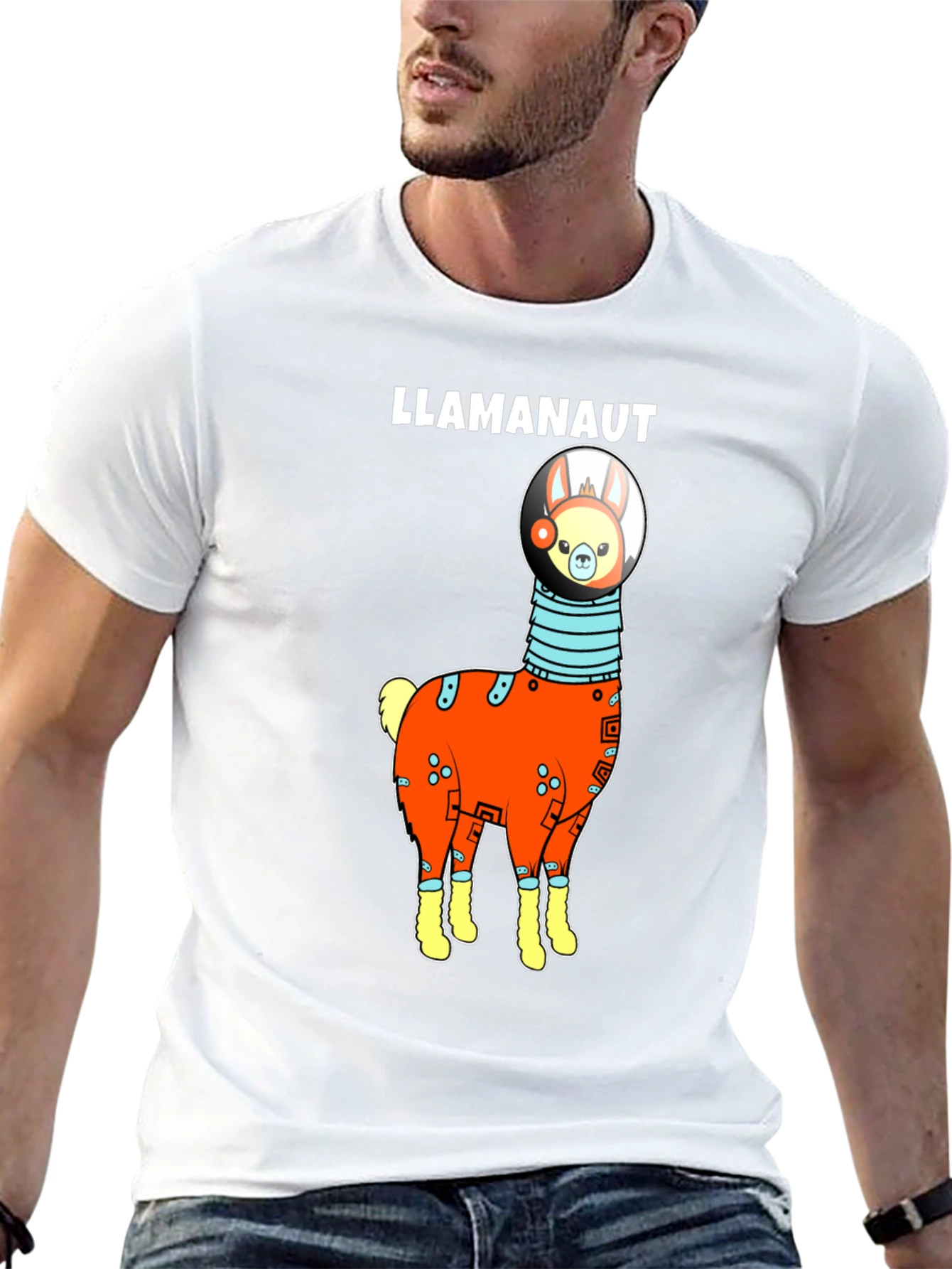 Llamanaut T-Shirt - Unique Space Llama Design