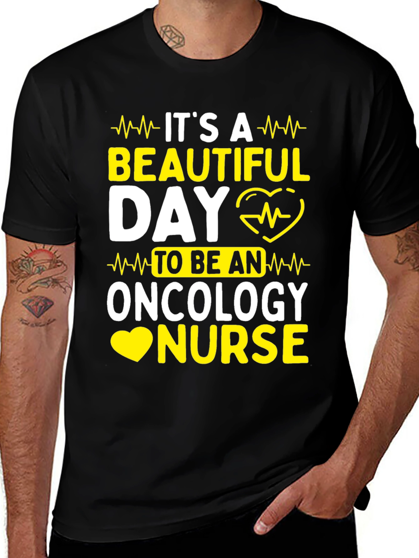 Oncology Nurse T-Shirt: Its A Beautiful Day