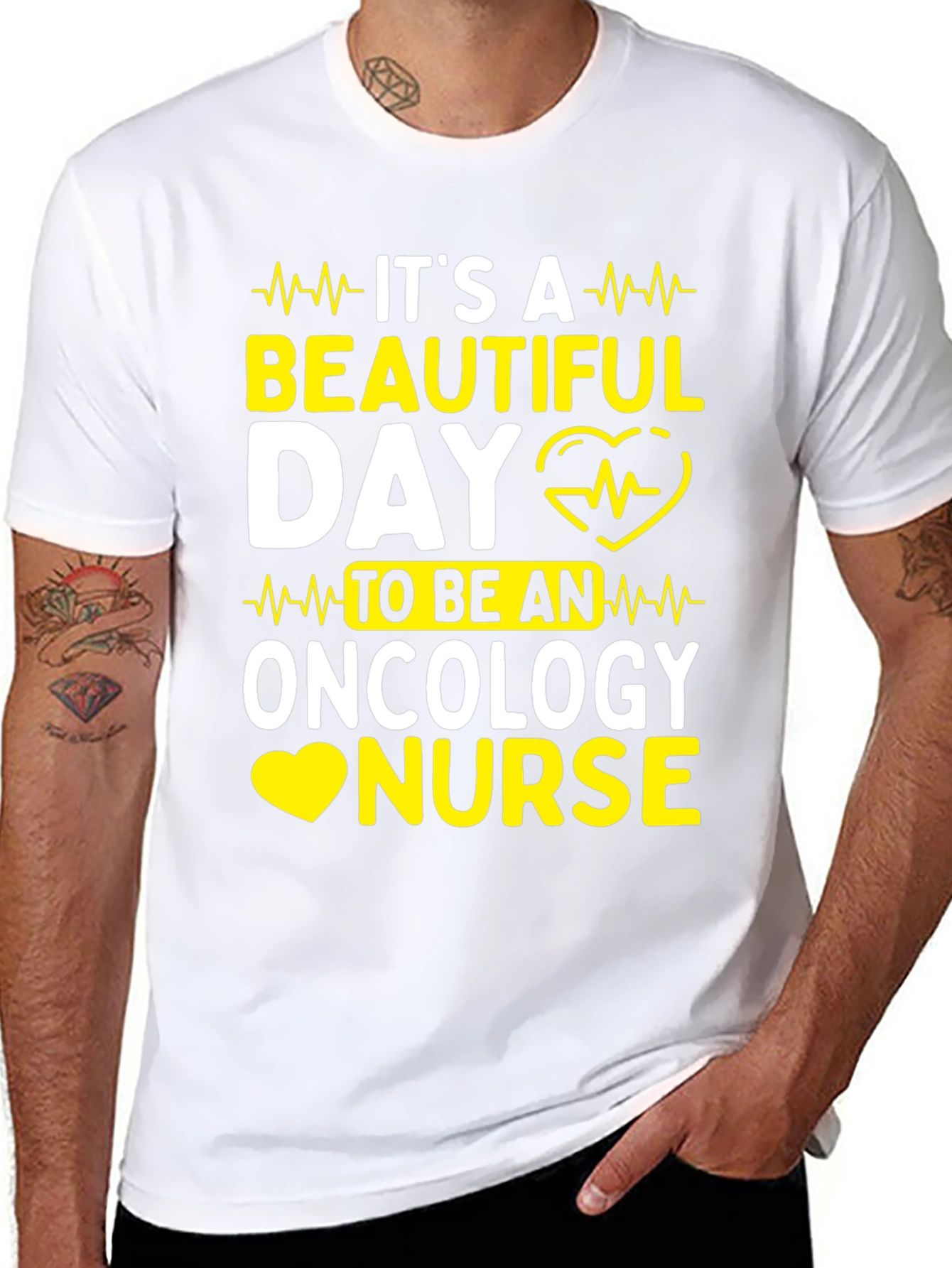 Oncology Nurse T-Shirt: Its A Beautiful Day