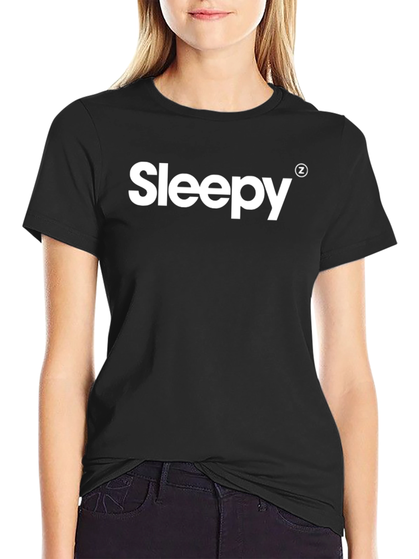 Sleepy Graphic T-Shirt - Mens Casual Tee