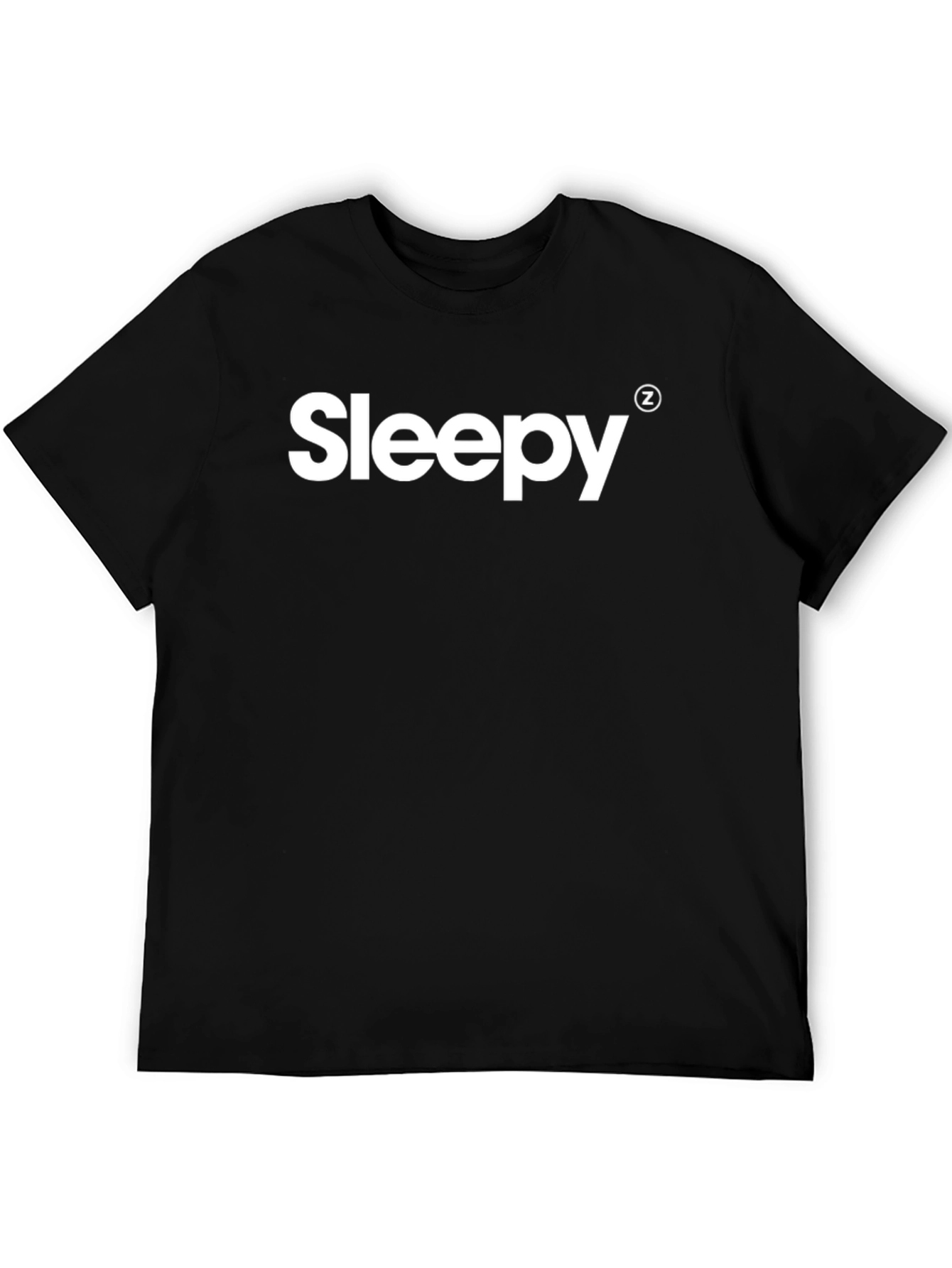 Sleepy Graphic T-Shirt - Mens Casual Tee