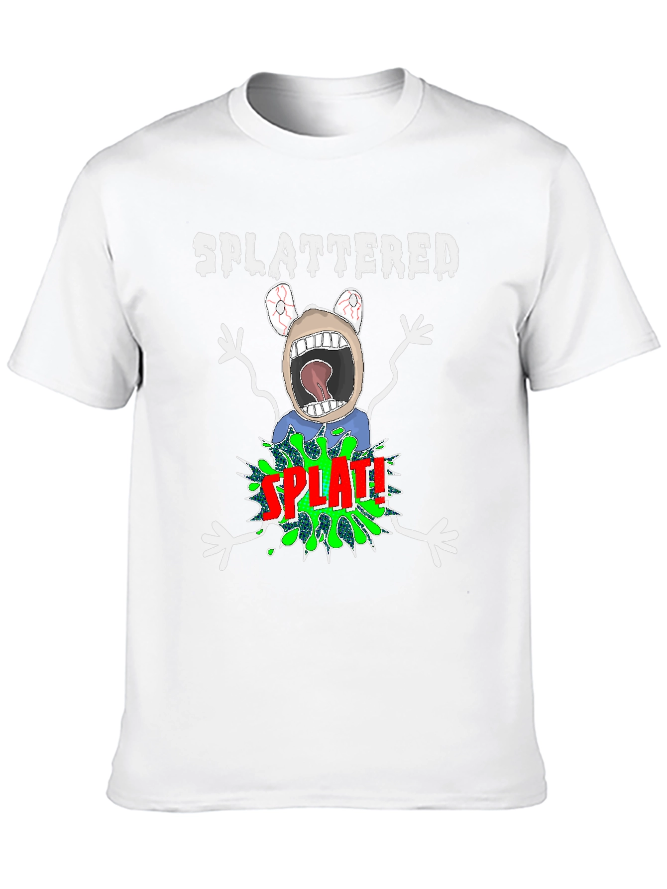 SPLATTERED Graphic Tee - Unique & Fun T-Shirt
