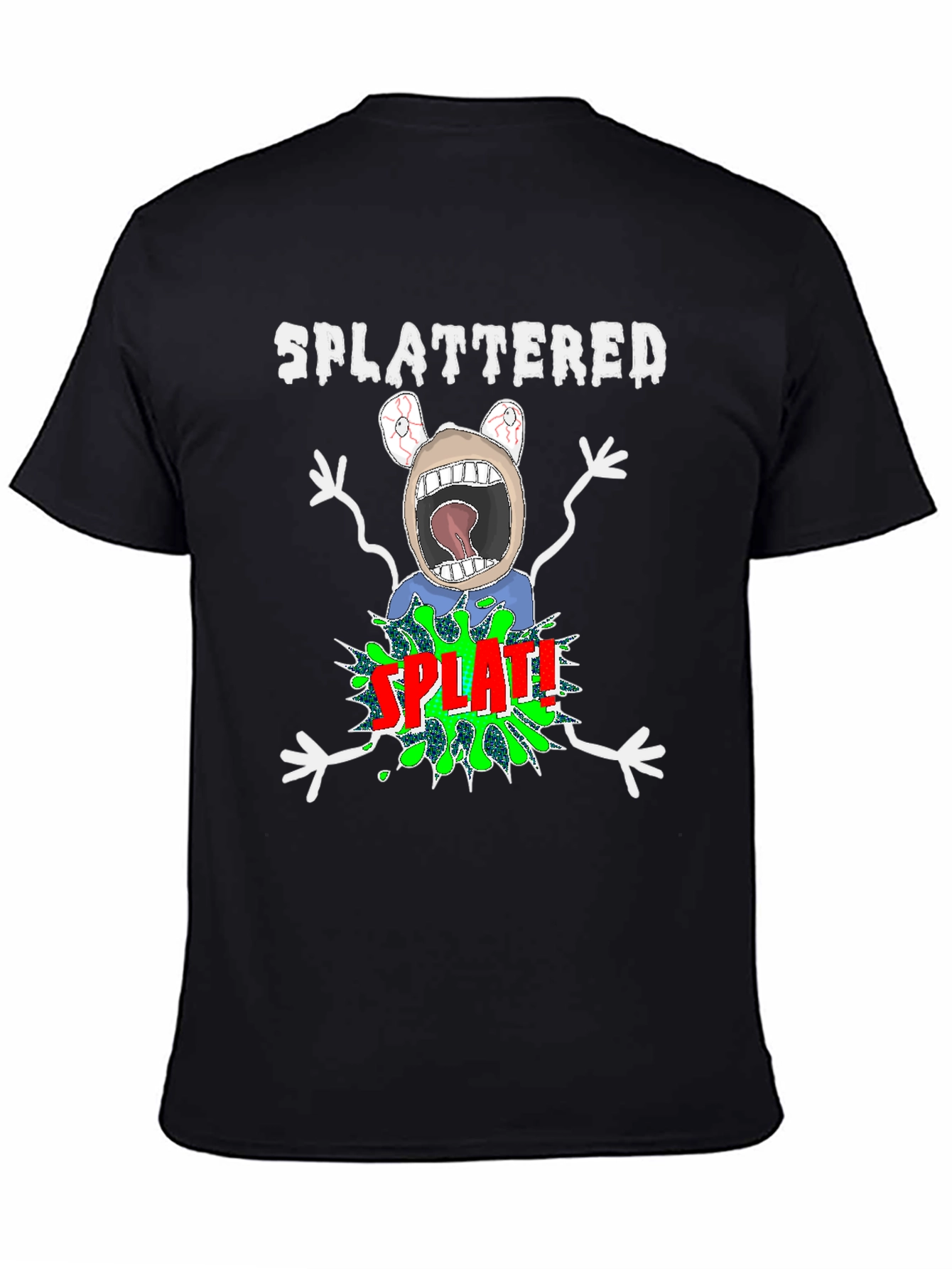 SPLATTERED Graphic Tee - Unique & Fun T-Shirt