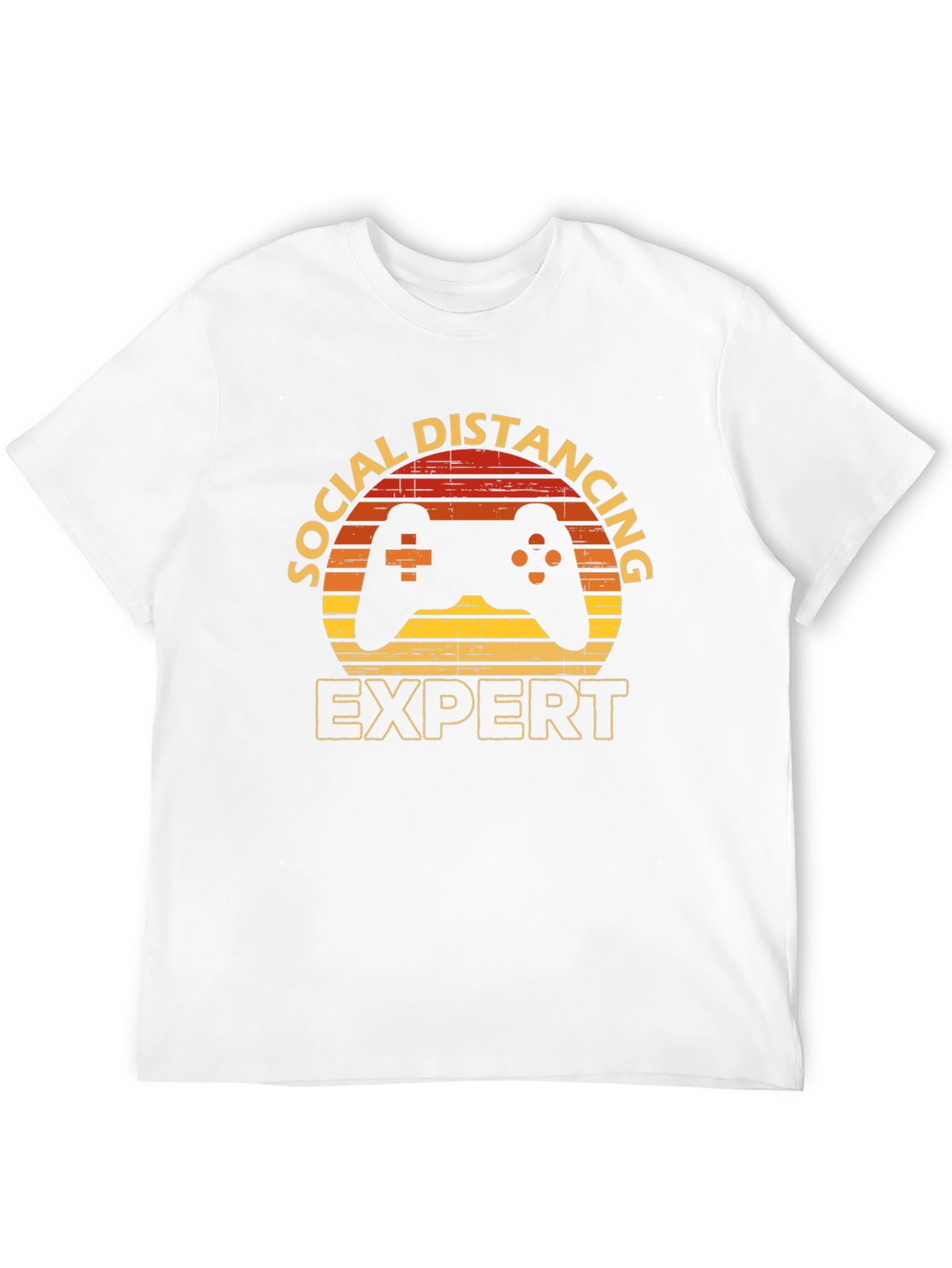 Social Distancing Expert Gamer T-Shirt