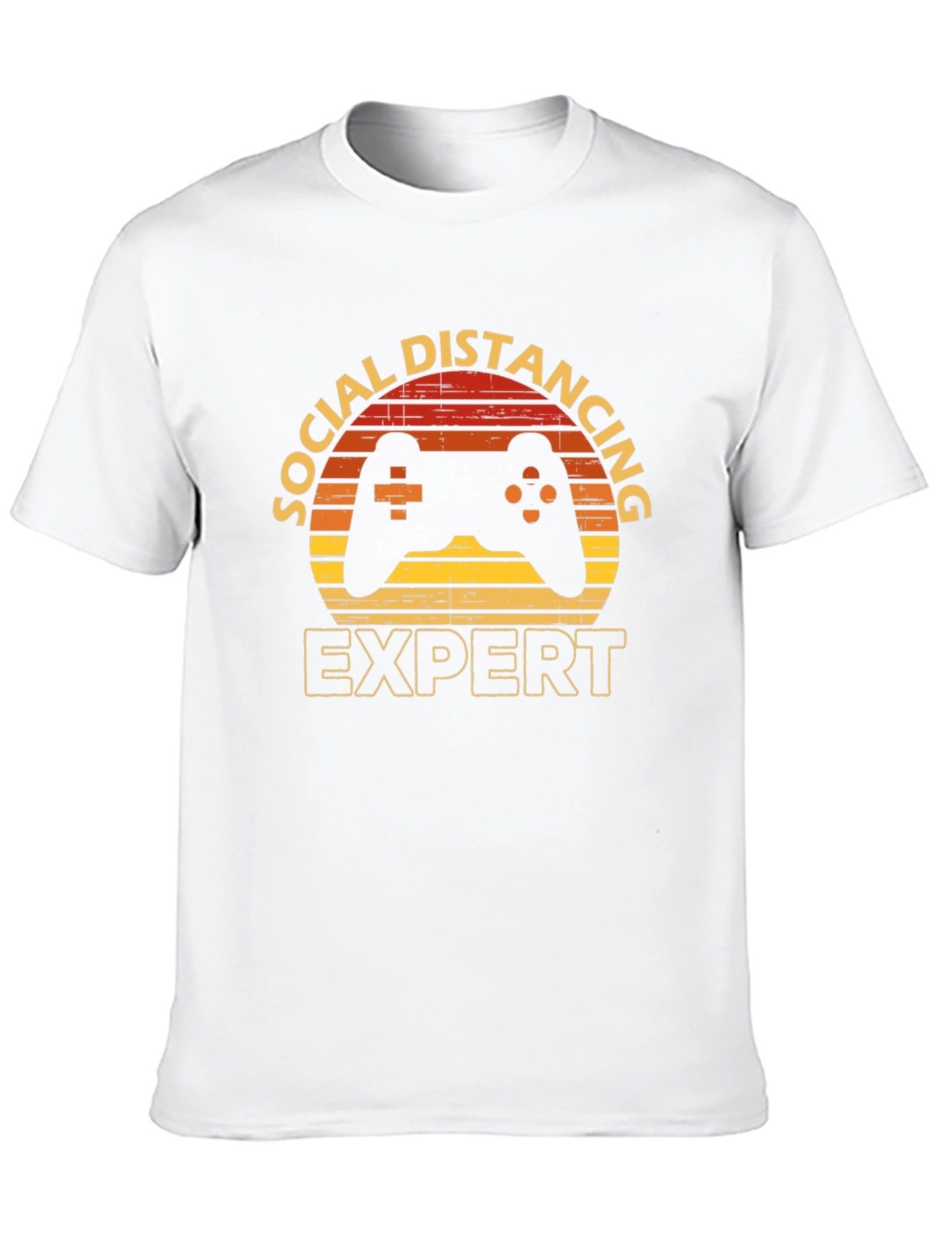 Social Distancing Expert Gamer T-Shirt