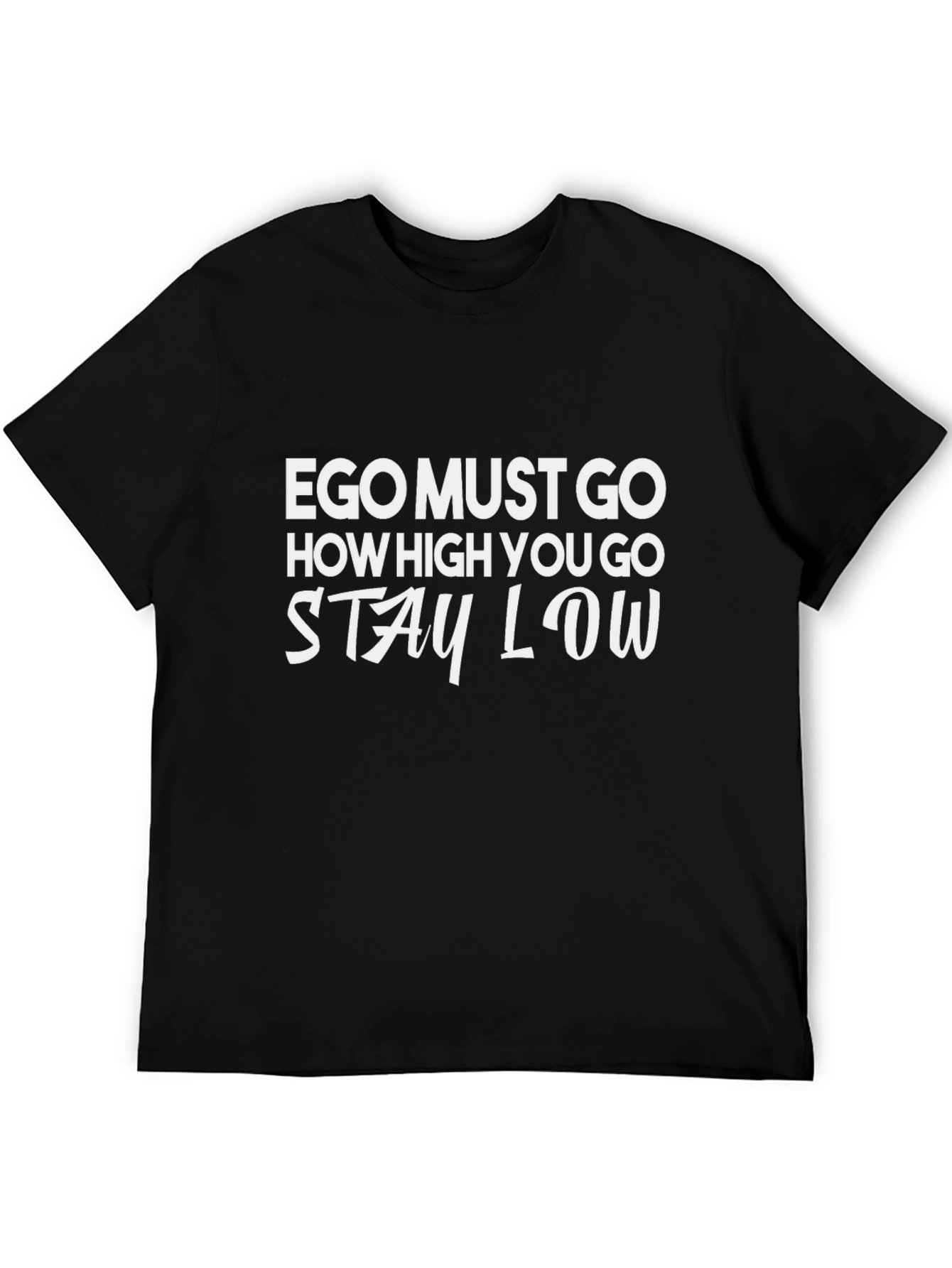 Ego Must Go Graphic Tee