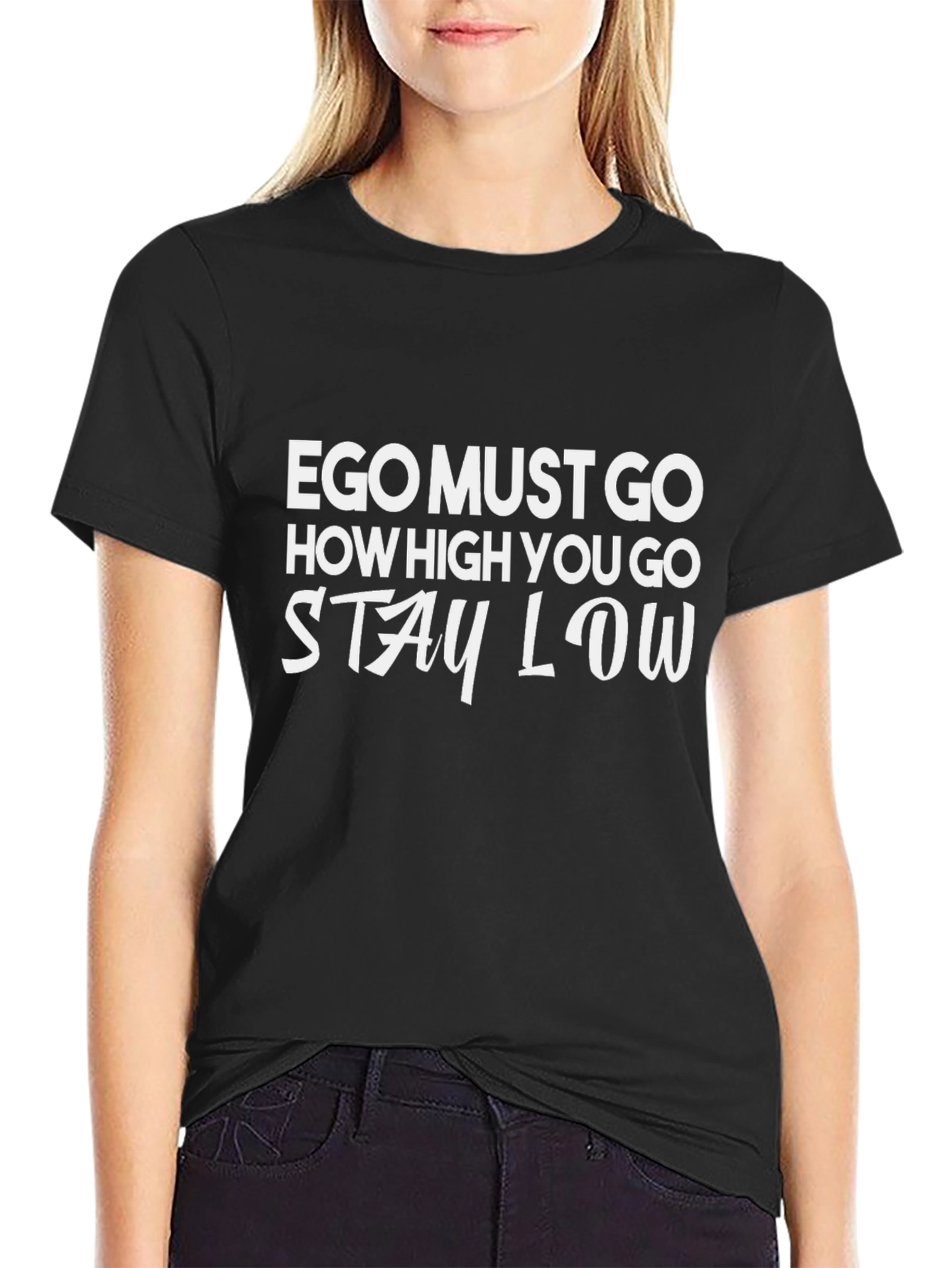 Ego Must Go Graphic Tee