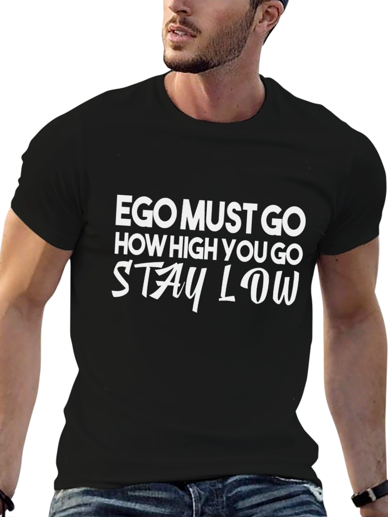 Ego Must Go Graphic Tee