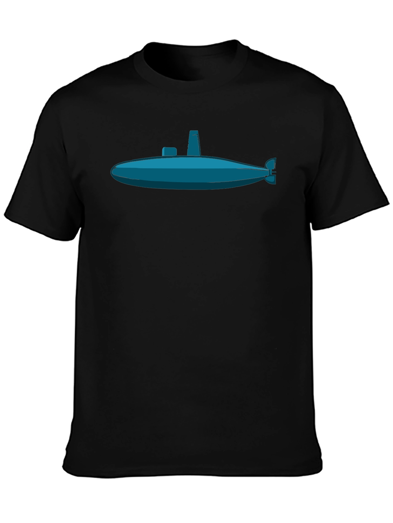 Submarine Graphic Tee - Navy Blue Sub Print