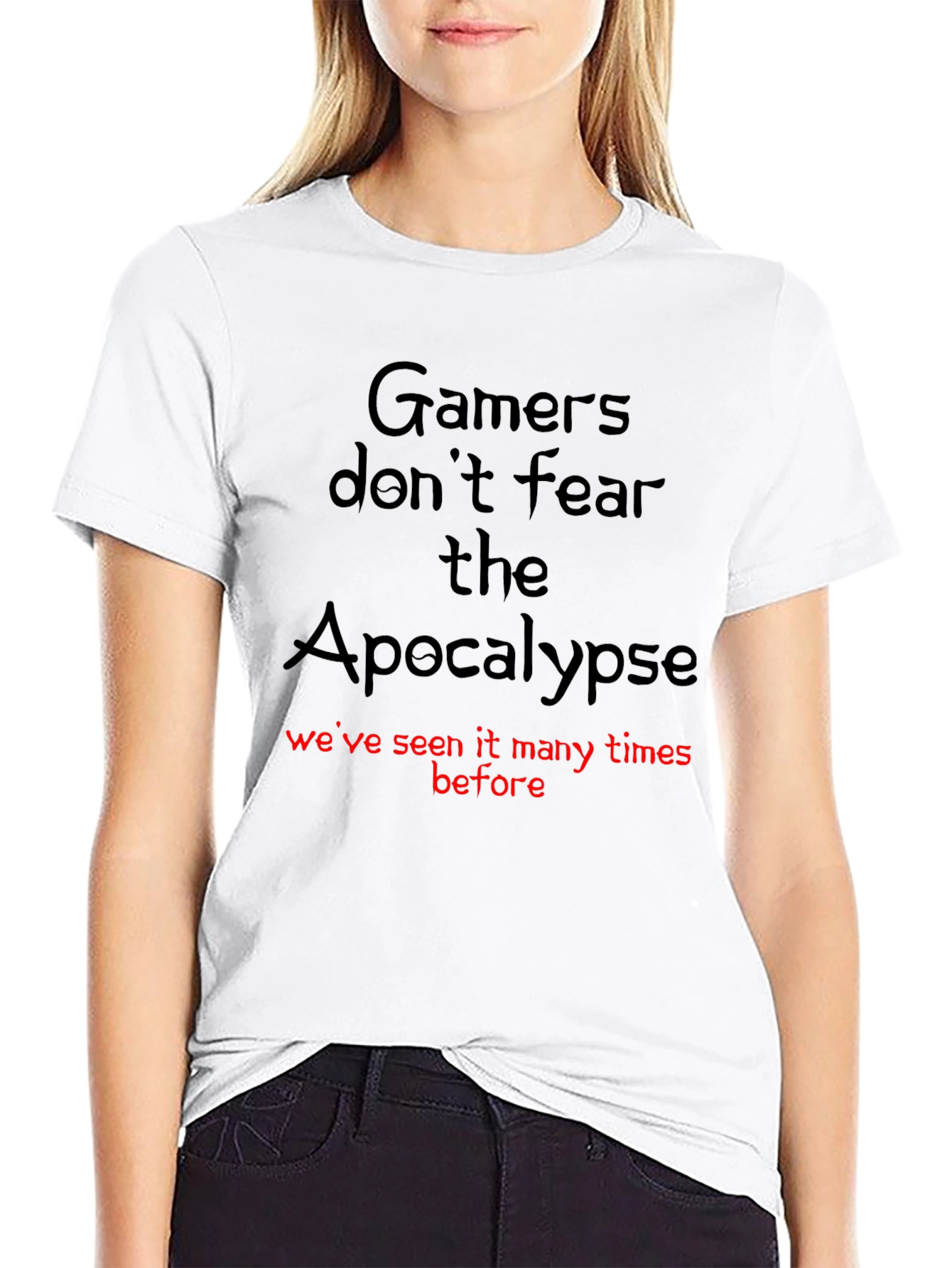 Gamers Dont Fear the Apocalypse T-Shirt