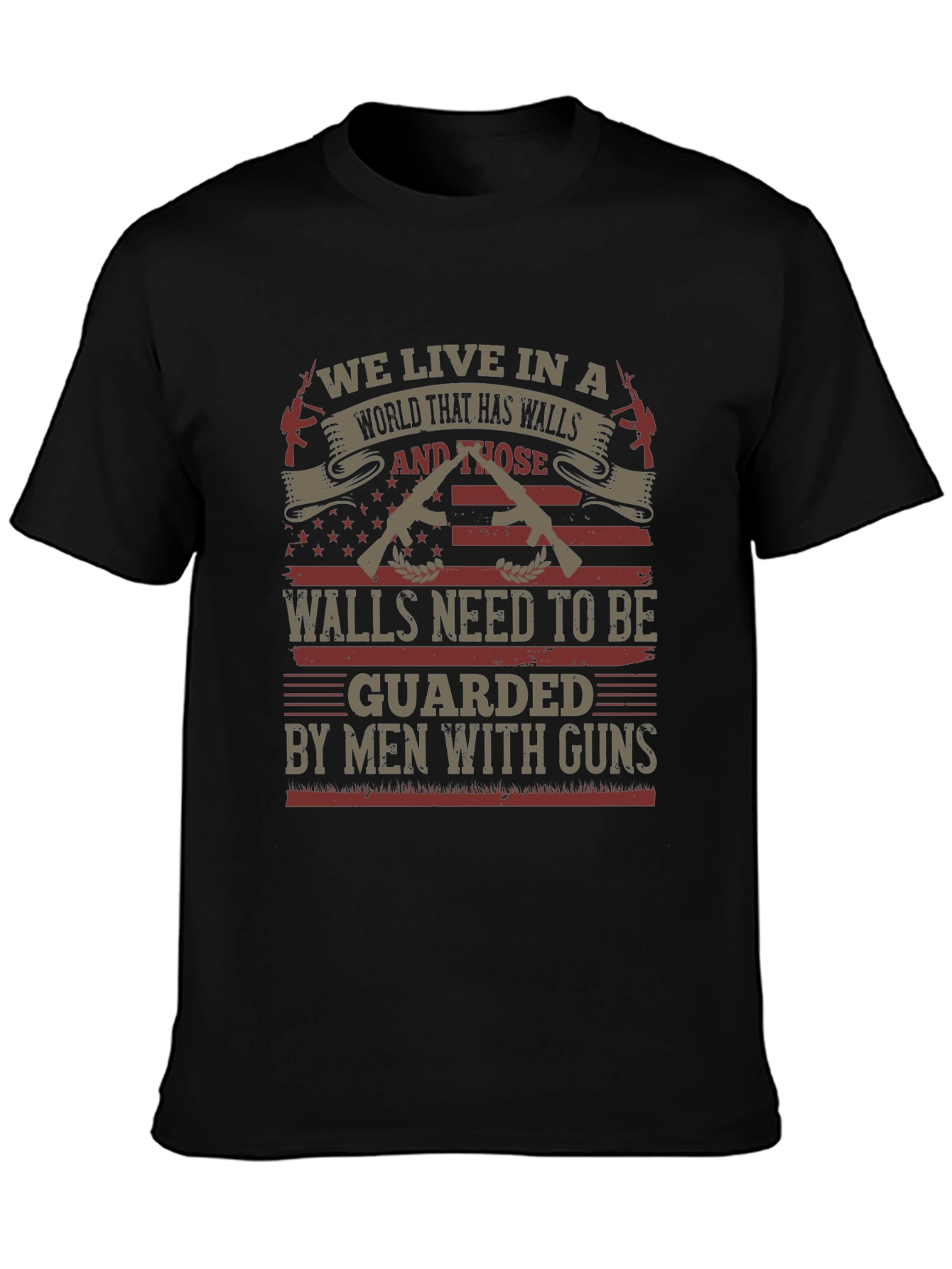 Patriotic We Live In A World T-Shirt