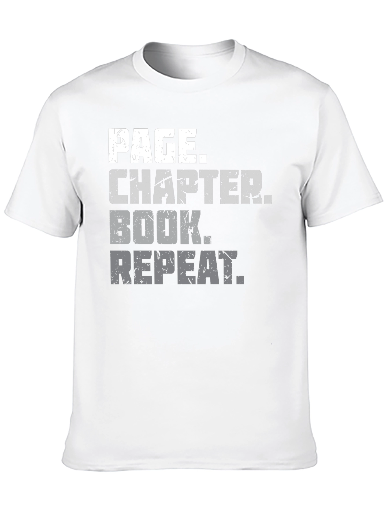 Page Chapter Book Repeat Graphic Tee