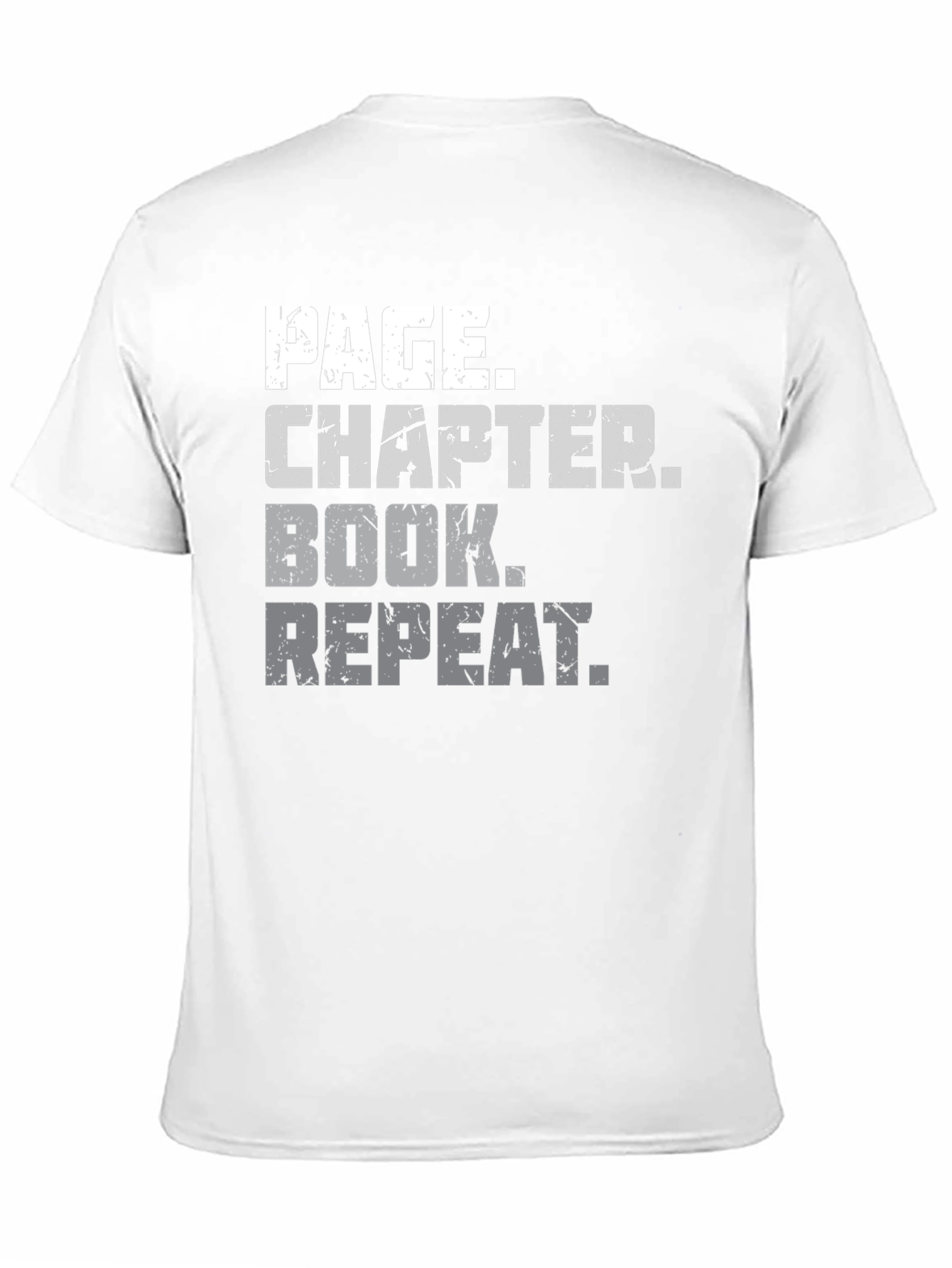 Page Chapter Book Repeat Graphic Tee