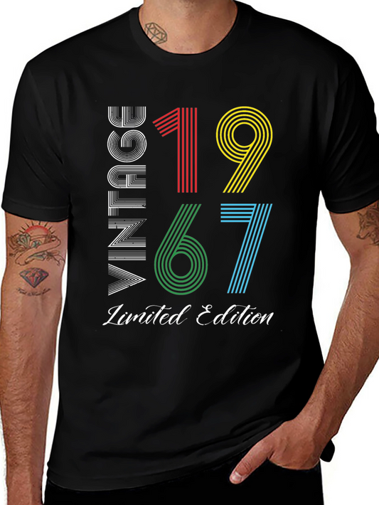 Vintage 1967 Limited Edition T-Shirt - Retro Style