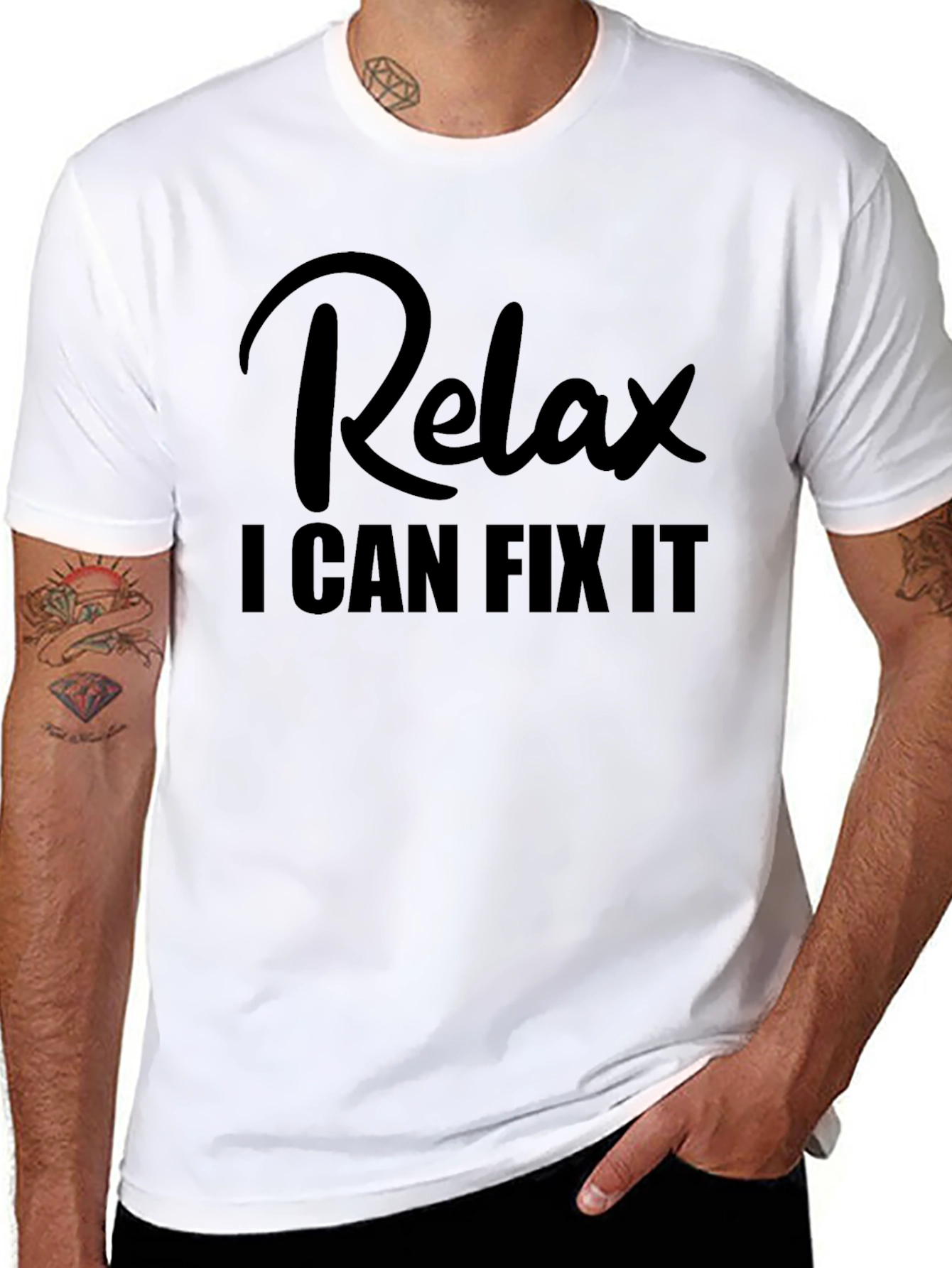 Relax I Can Fix It - Funny T-Shirt