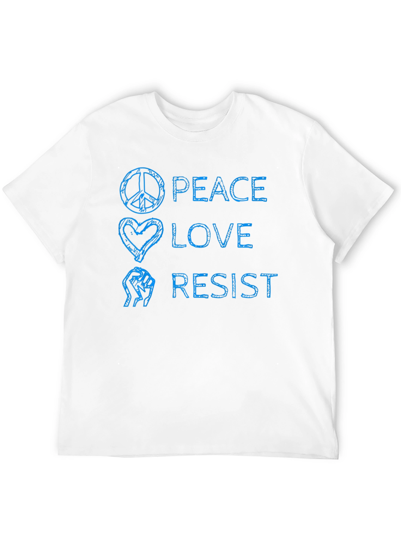 Peace Love Resist Graphic T-Shirt