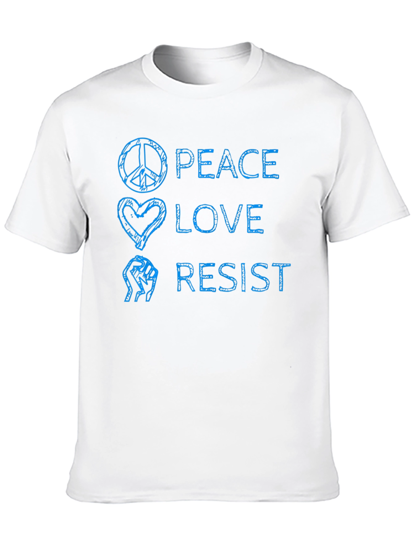 Peace Love Resist Graphic T-Shirt