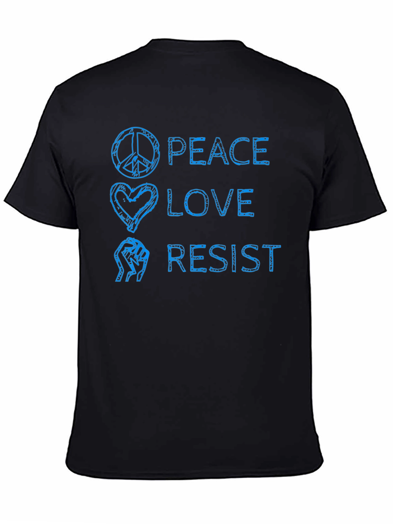 Peace Love Resist Graphic T-Shirt