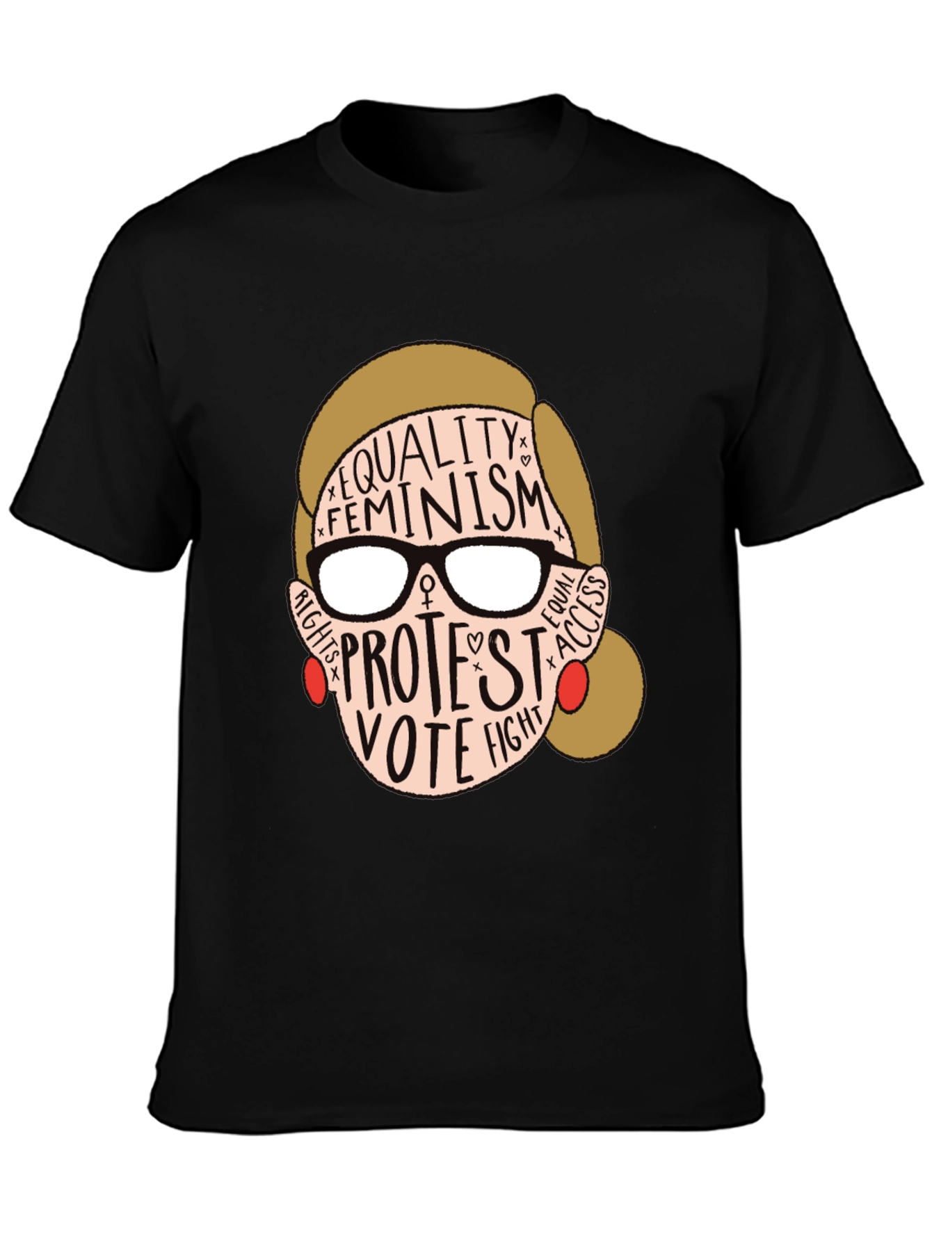 Feminist RBG Graphic T-Shirt: Equality & Rights