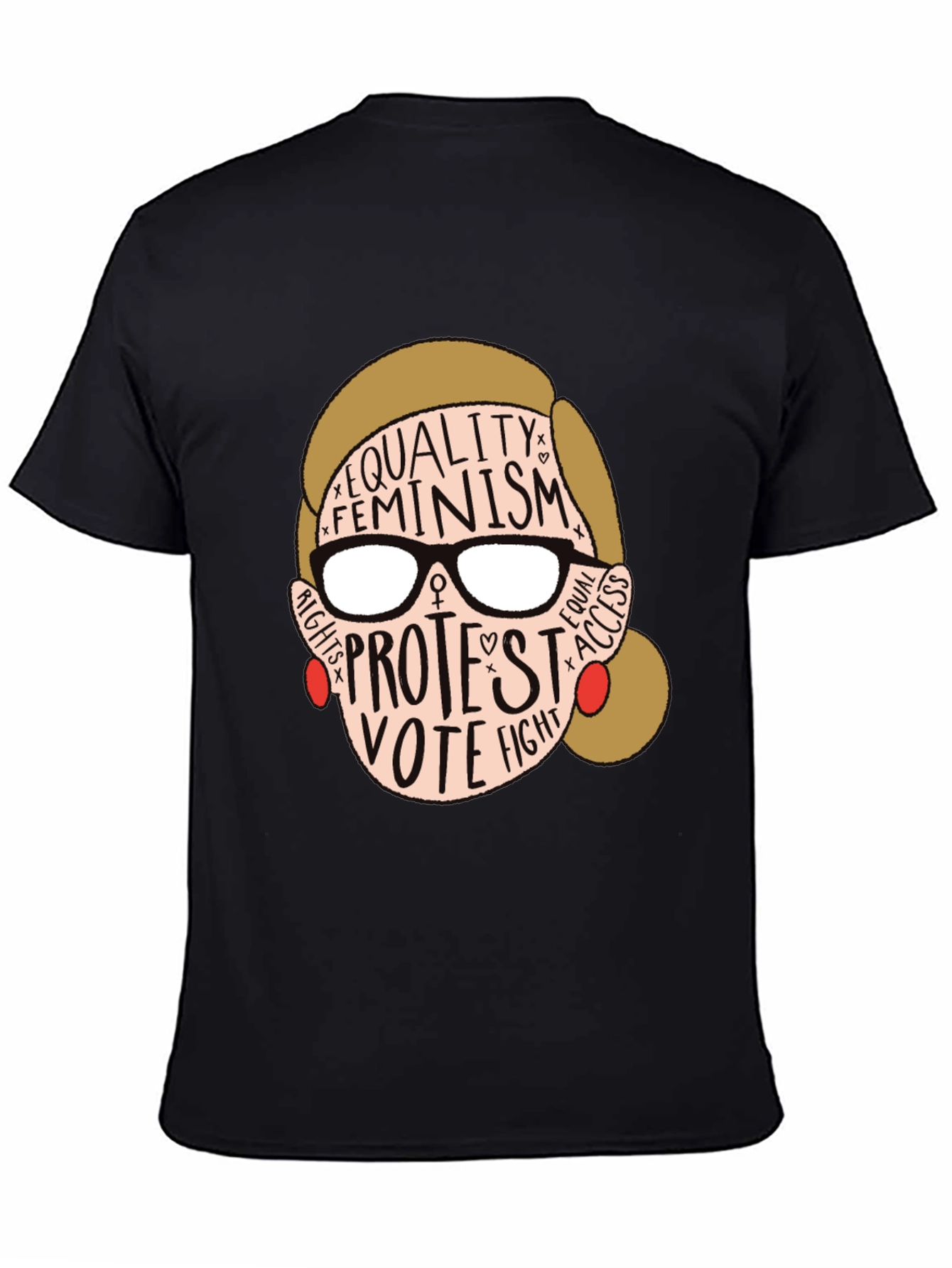 Feminist RBG Graphic T-Shirt: Equality & Rights