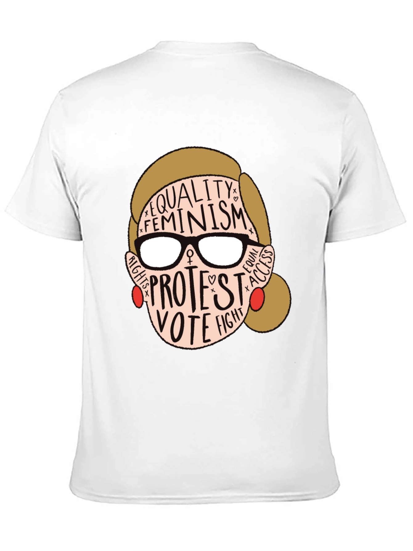 Feminist RBG Graphic T-Shirt: Equality & Rights