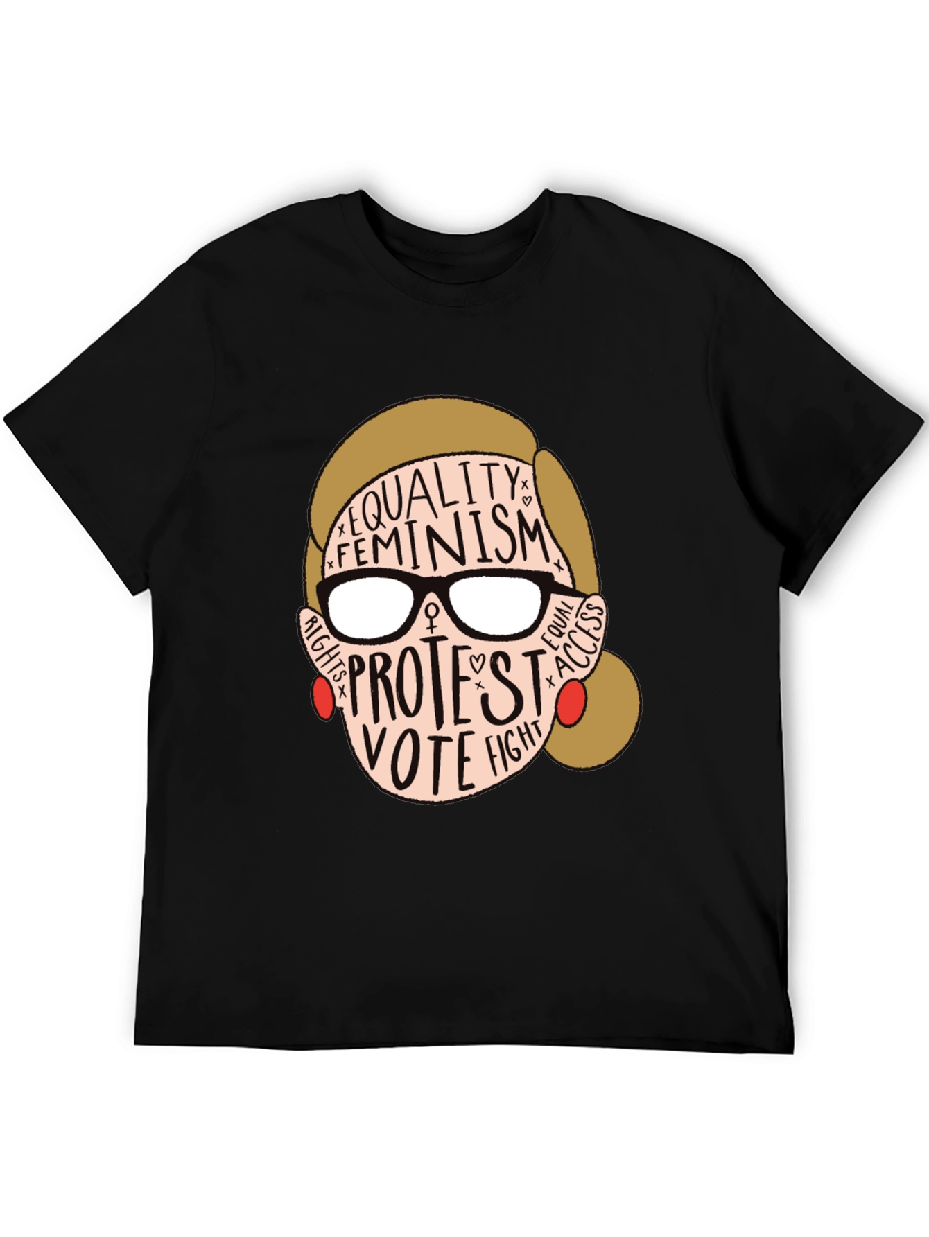 Feminist RBG Graphic T-Shirt: Equality & Rights