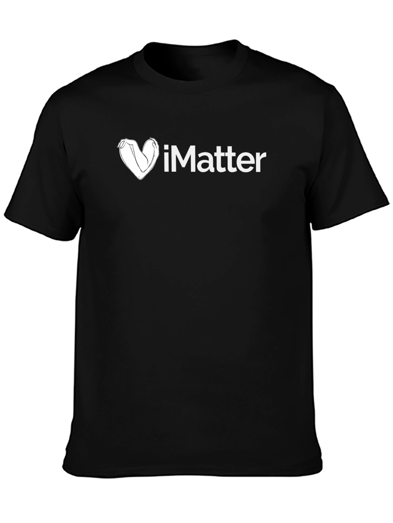iMatter Graphic Print Black T-Shirt