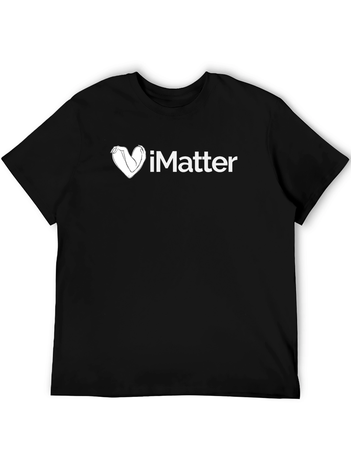 iMatter Graphic Print Black T-Shirt