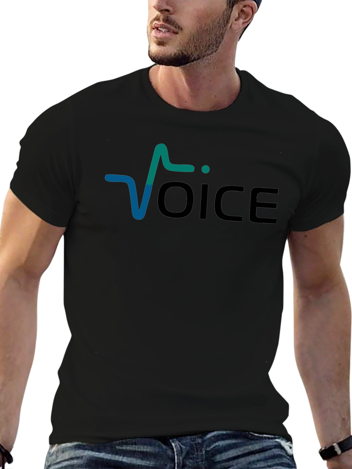 VOICE Graphic Print Tee - Stylish Everyday Comfort