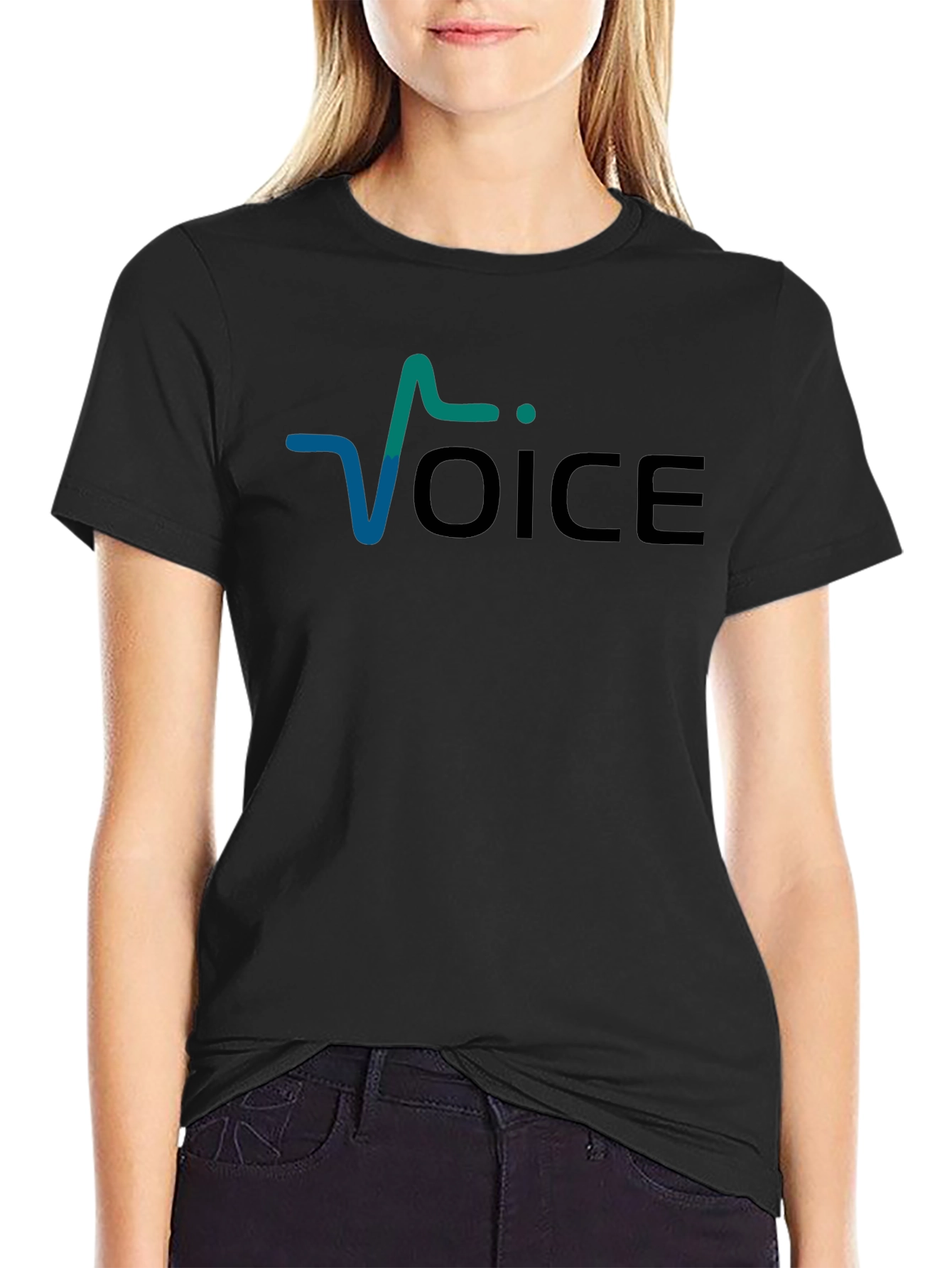VOICE Graphic Print Tee - Stylish Everyday Comfort