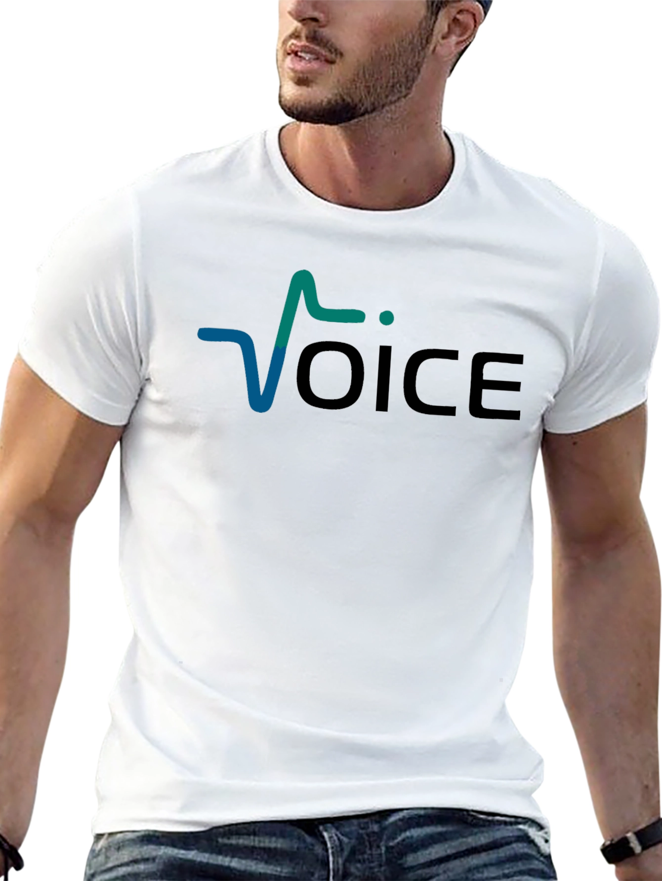 VOICE Graphic Print Tee - Stylish Everyday Comfort