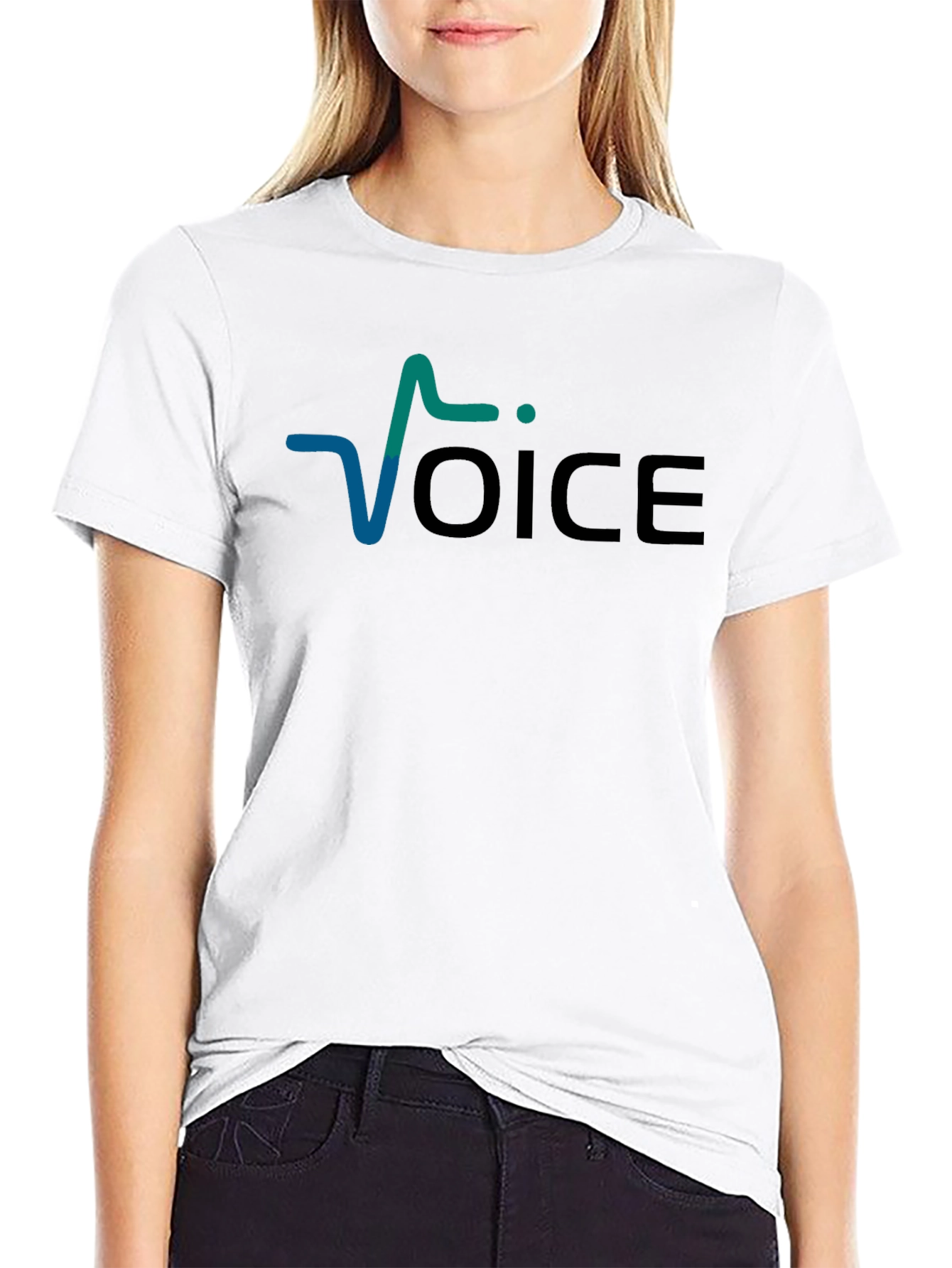 VOICE Graphic Print Tee - Stylish Everyday Comfort