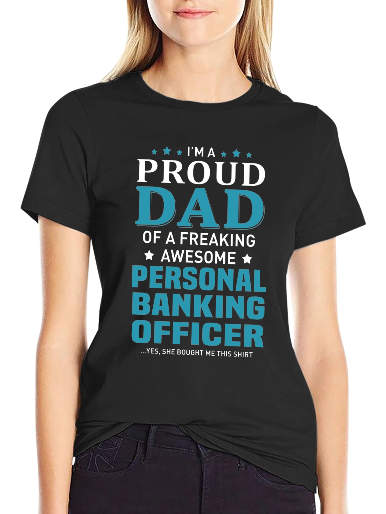 Proud Dad Personal Banking Officer T-Shirt