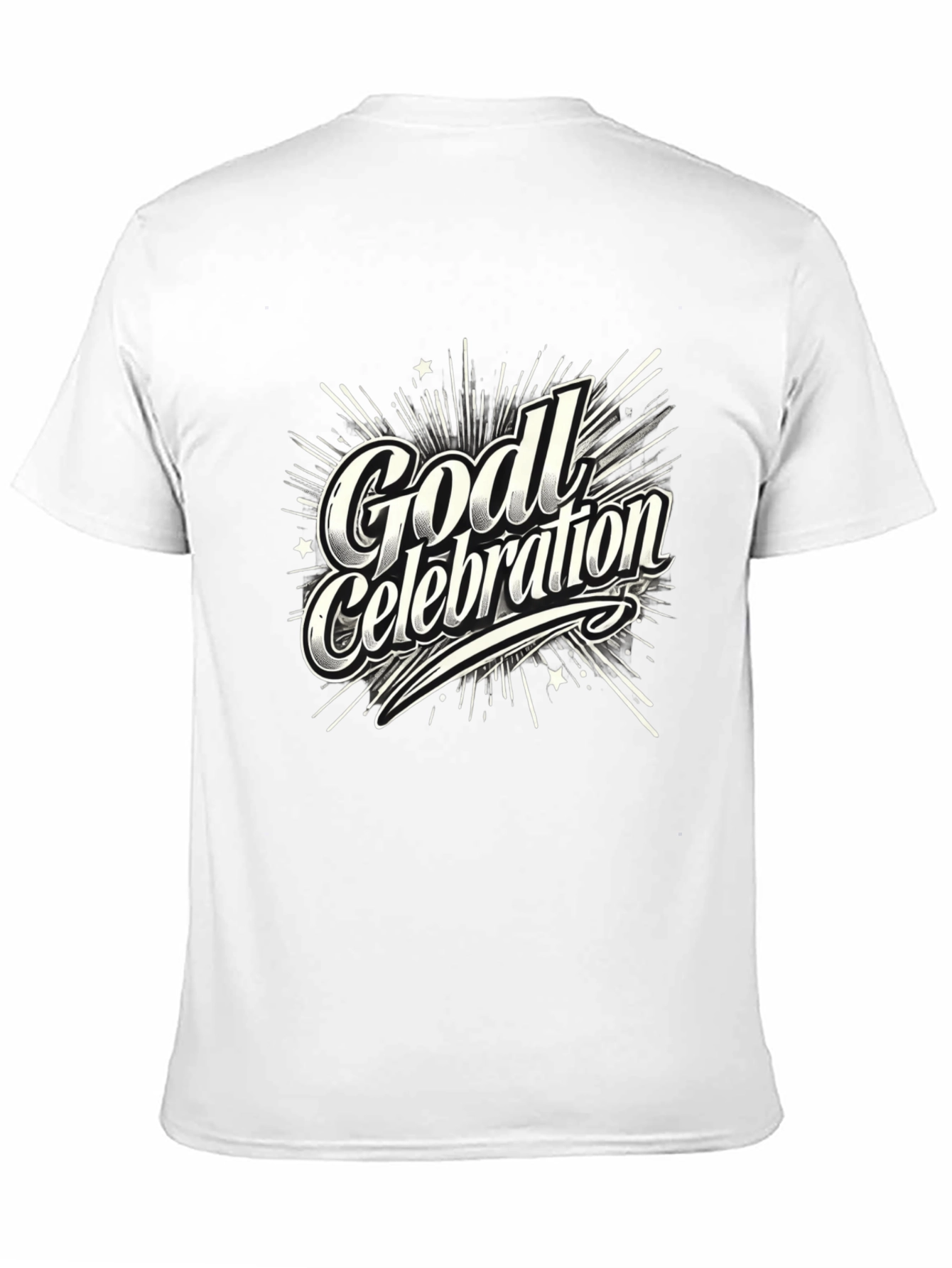 Godl Celebration T-Shirt - Black Graphic Tee