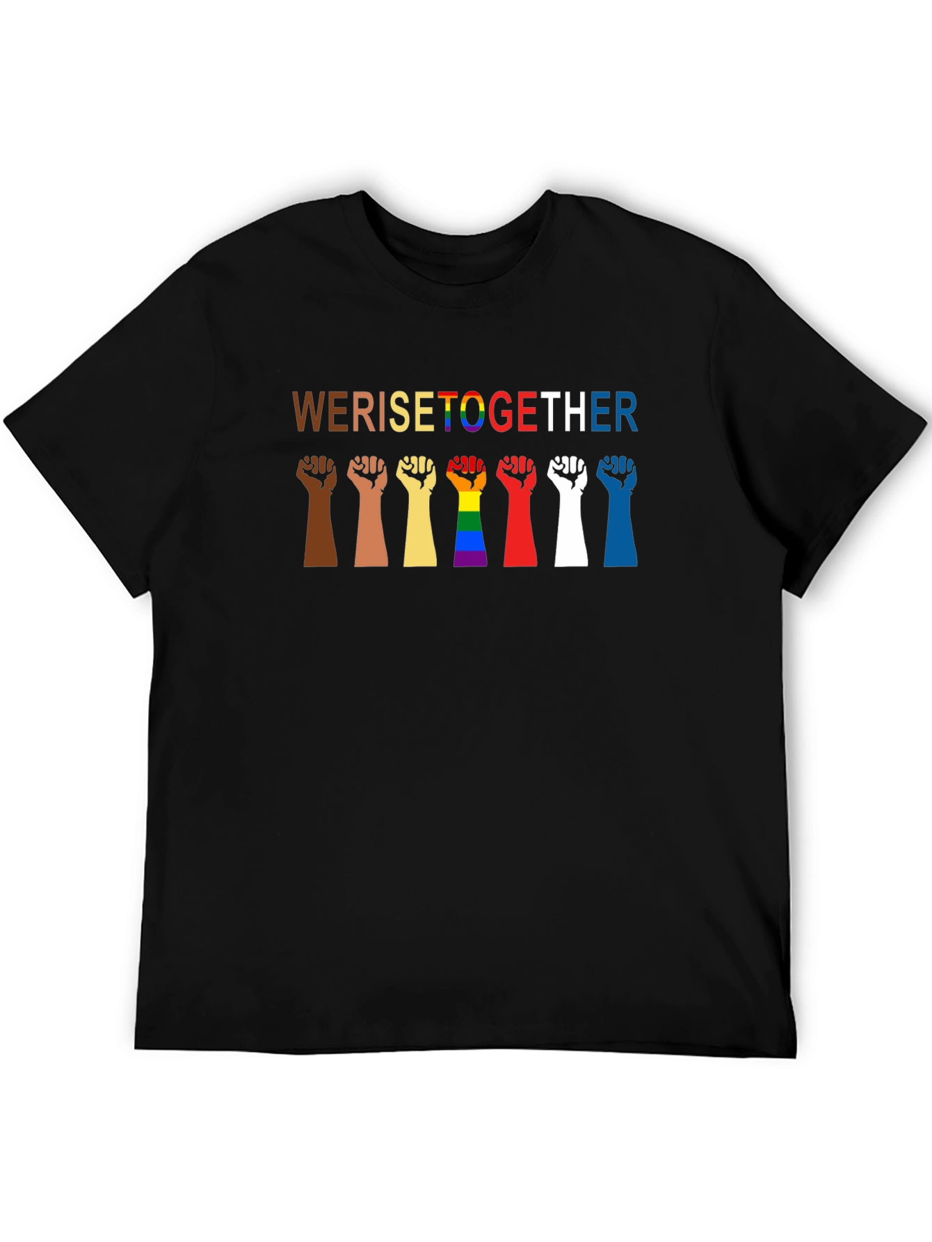 WE RISE TOGETHER Equality Graphic T-Shirt