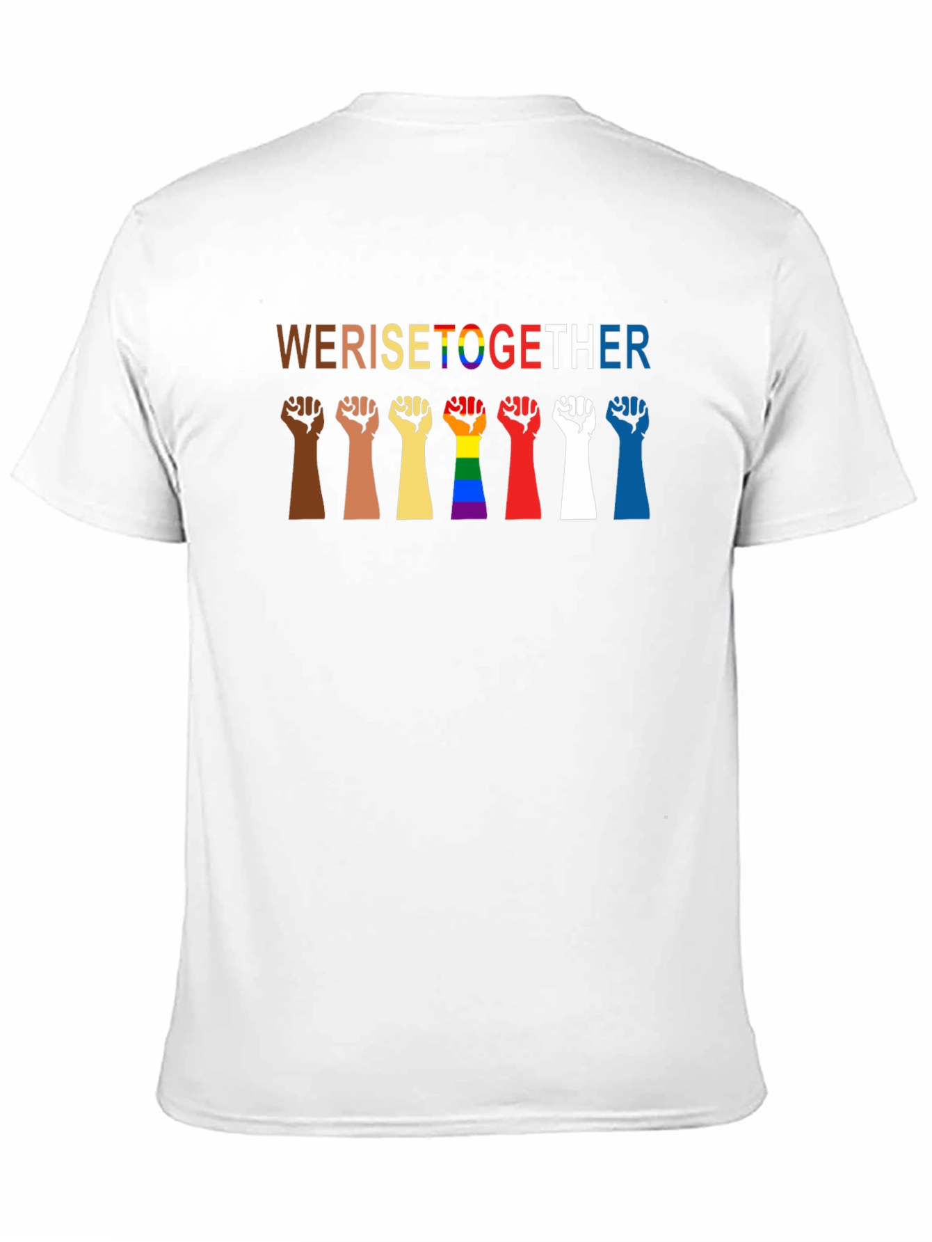 WE RISE TOGETHER Equality Graphic T-Shirt