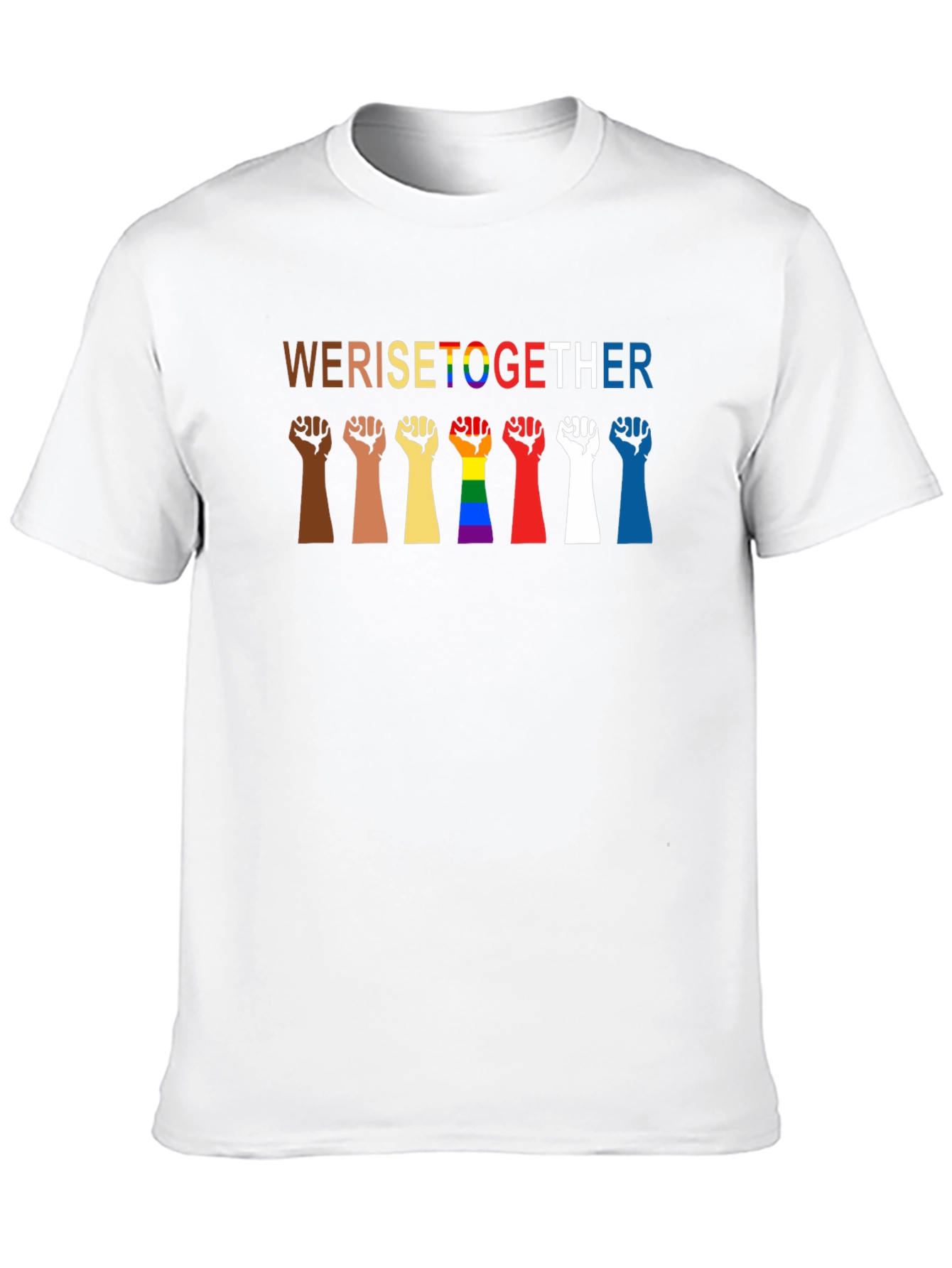WE RISE TOGETHER Equality Graphic T-Shirt