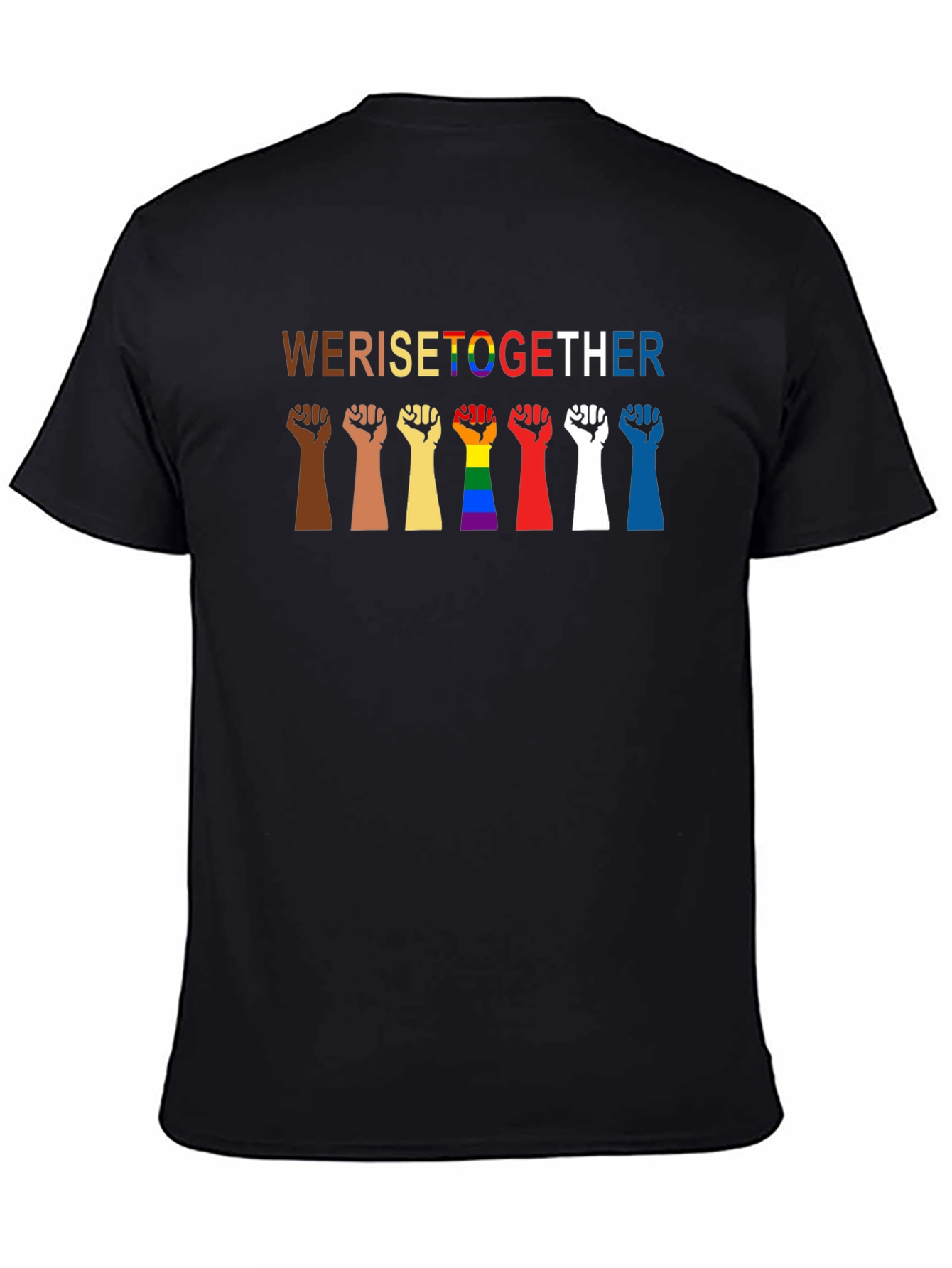 WE RISE TOGETHER Equality Graphic T-Shirt