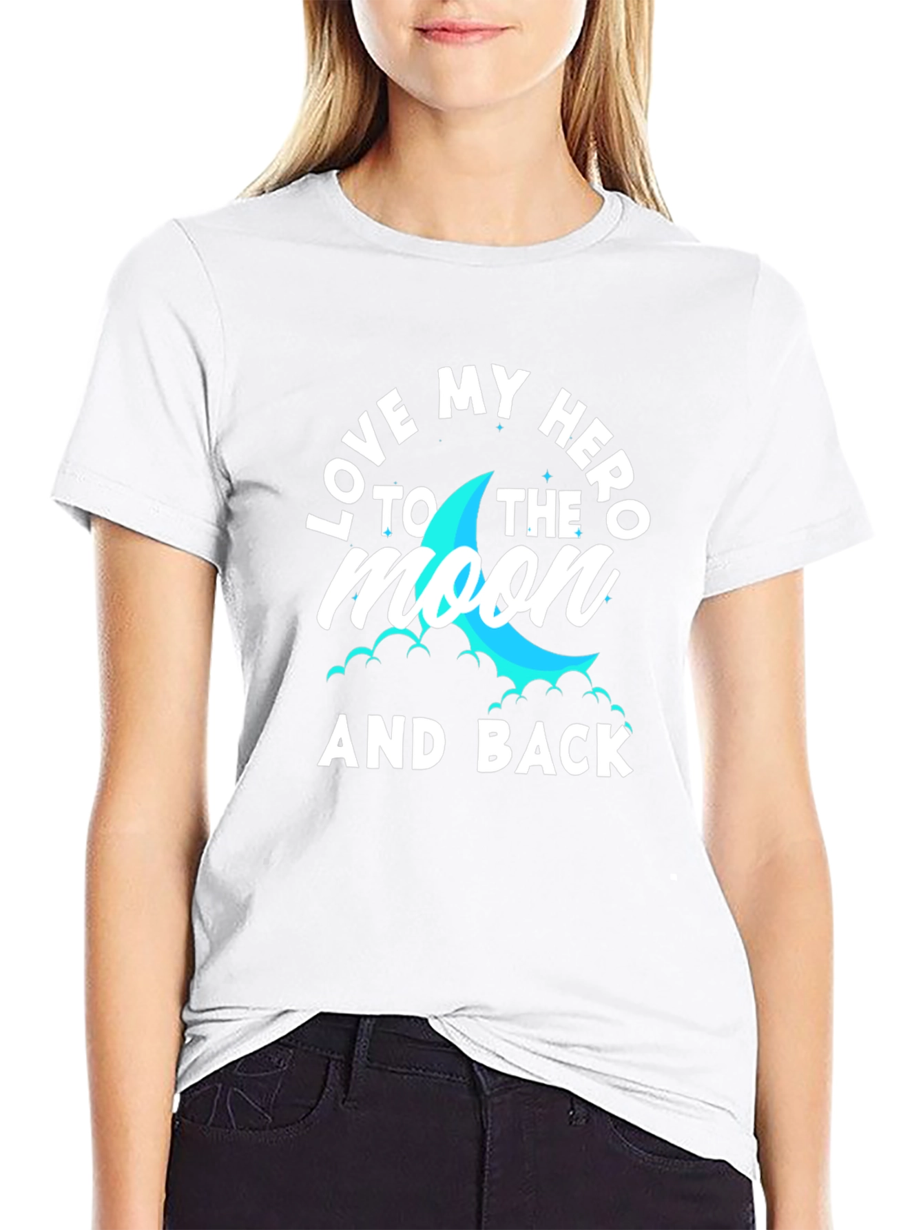 Love My Hero to The Moon and Back T-Shirt