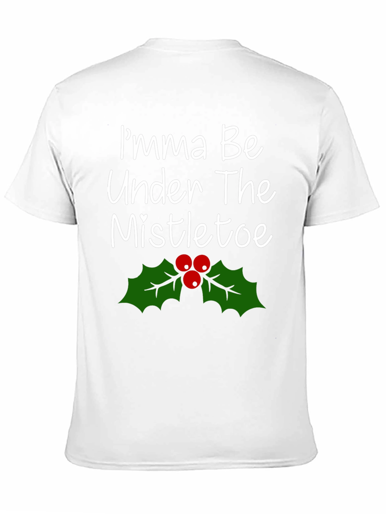 Imma Be Under The Mistletoe Holiday T-Shirt