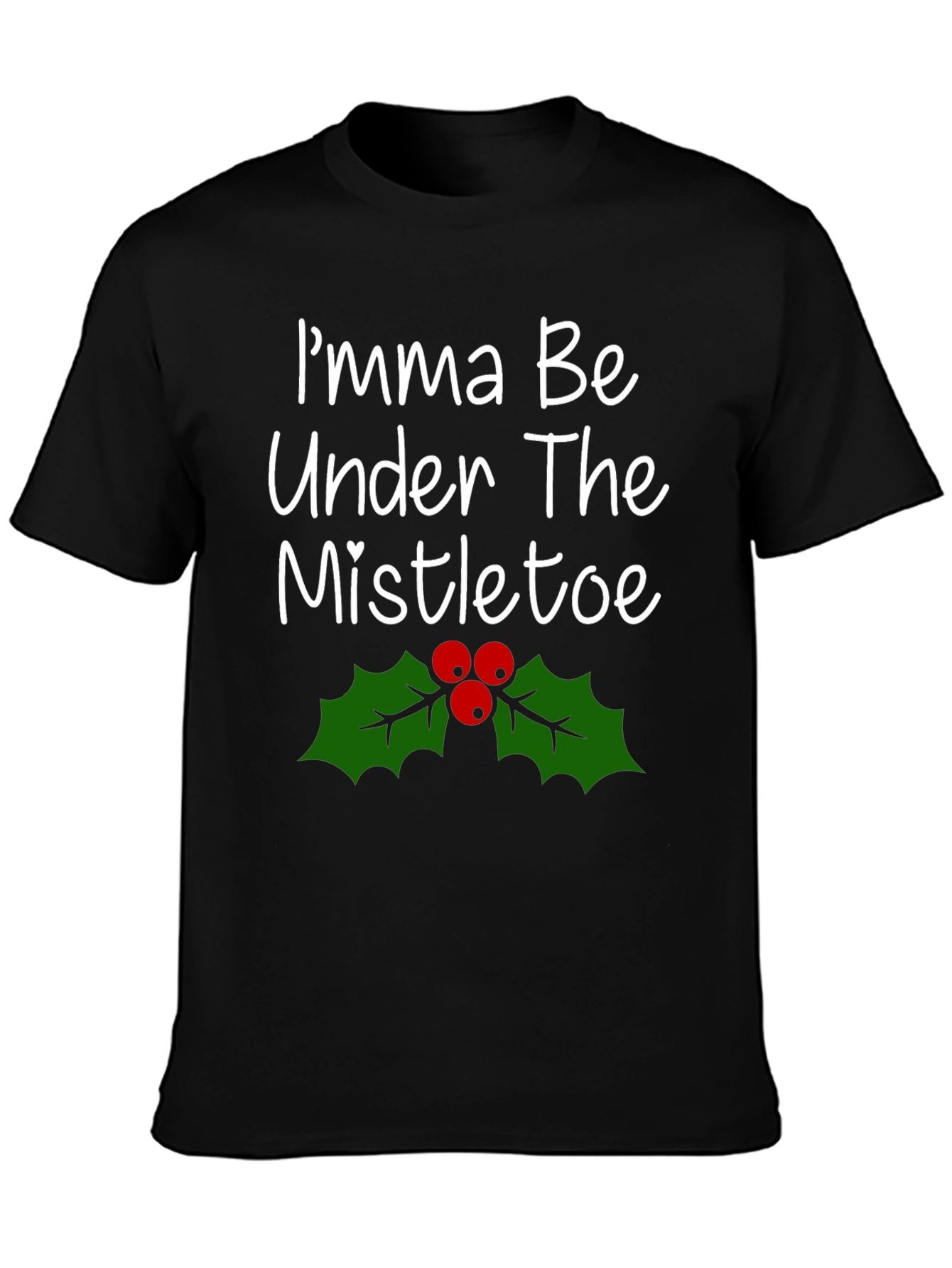 Imma Be Under The Mistletoe Holiday T-Shirt
